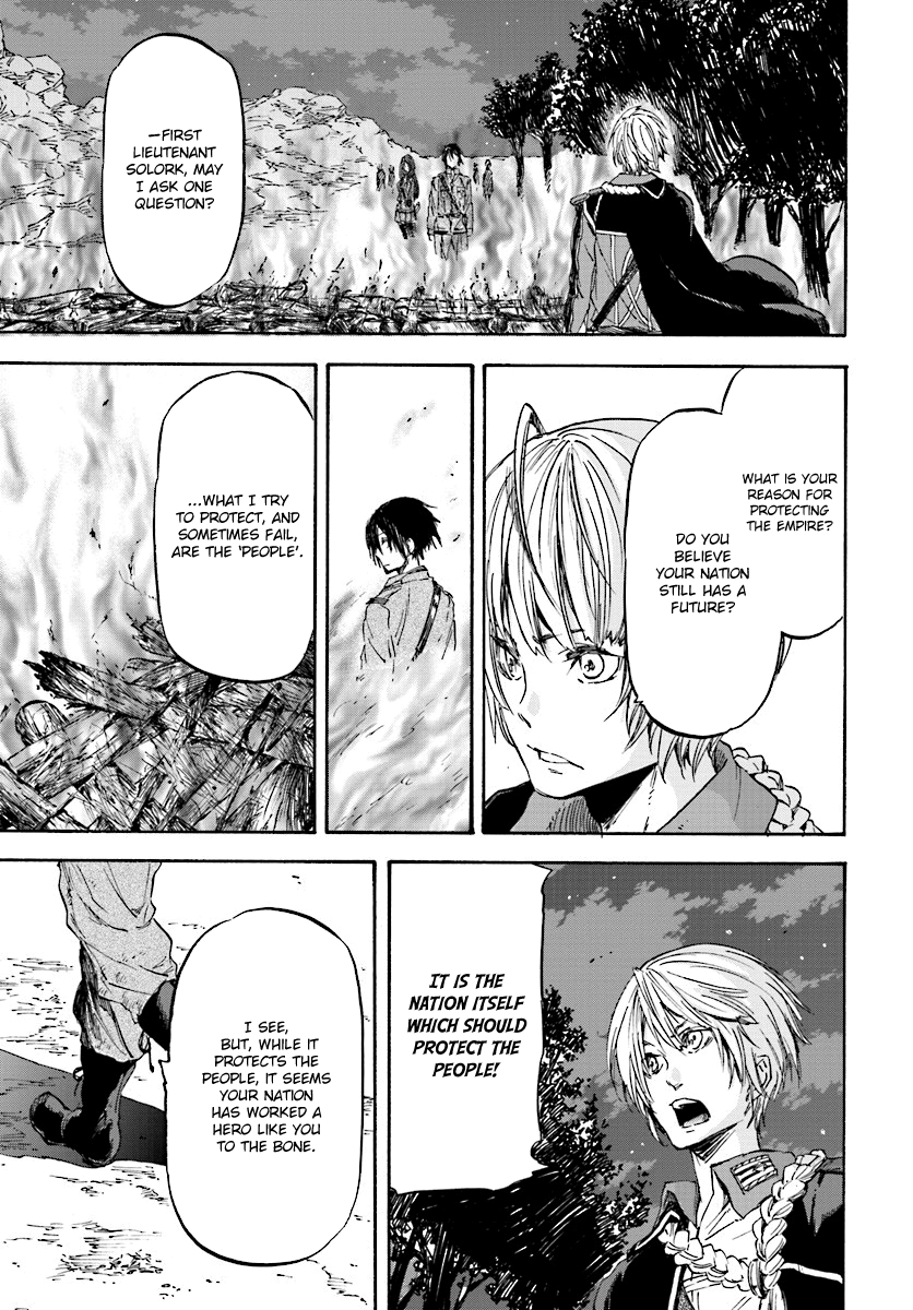 Nejimaki Seirei Senki - Tenkyou no Alderamin Chapter 30 page 23 - Chapter 30 : Confrontation (1)