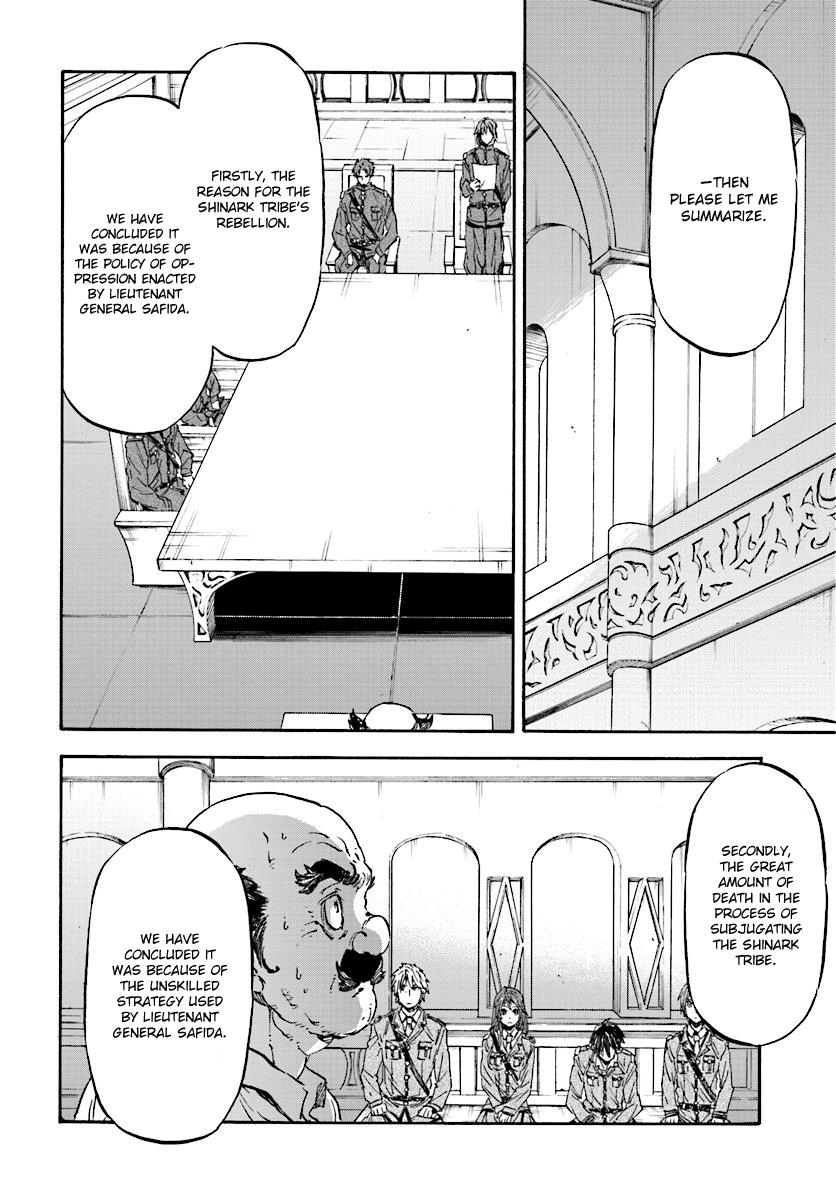 Nejimaki Seirei Senki - Tenkyou no Alderamin Chapter 31 page 21 - Chapter 31 : Confrontation 2