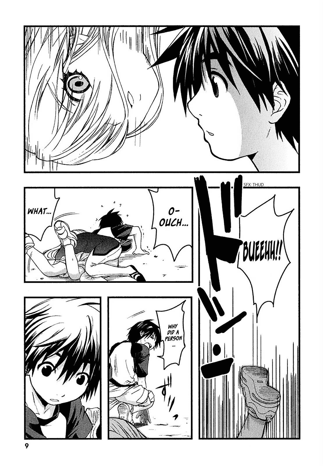 Nejimakiboshi to Aoi Sora Chapter 1 page 10 - Chapter 1: Daisuke and Alien