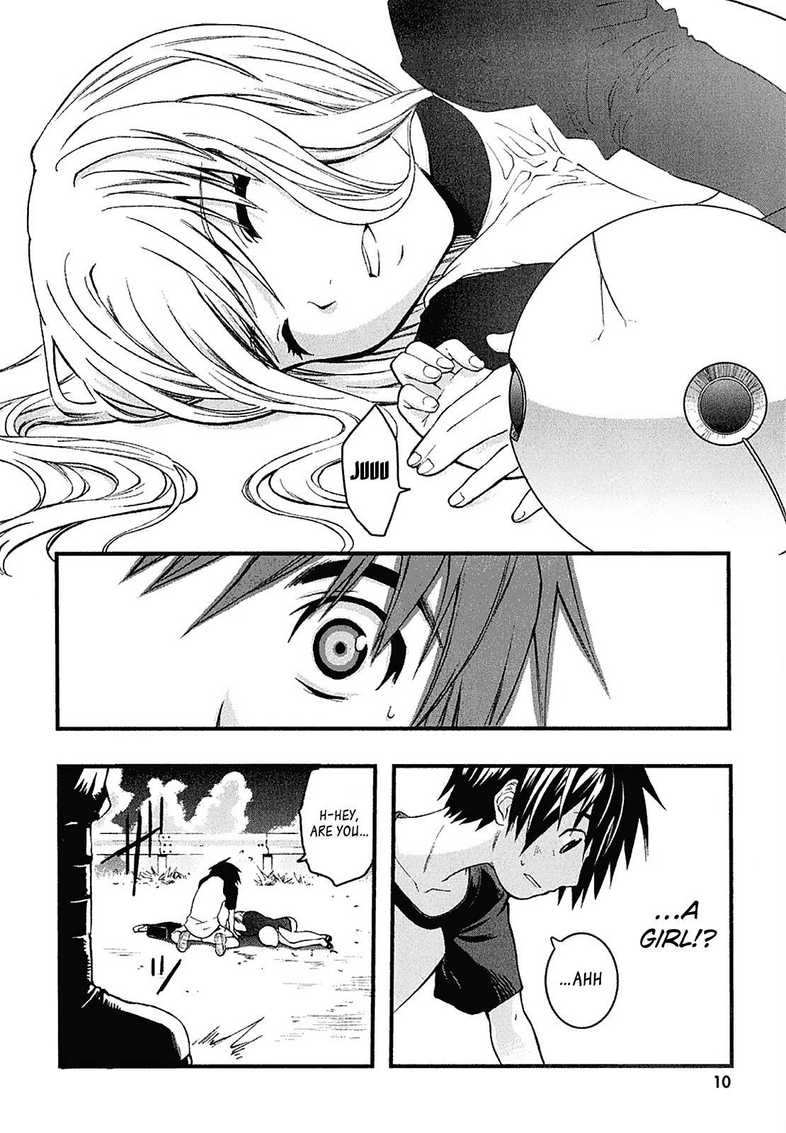Nejimakiboshi to Aoi Sora Chapter 1 page 11 - Chapter 1: Daisuke and Alien
