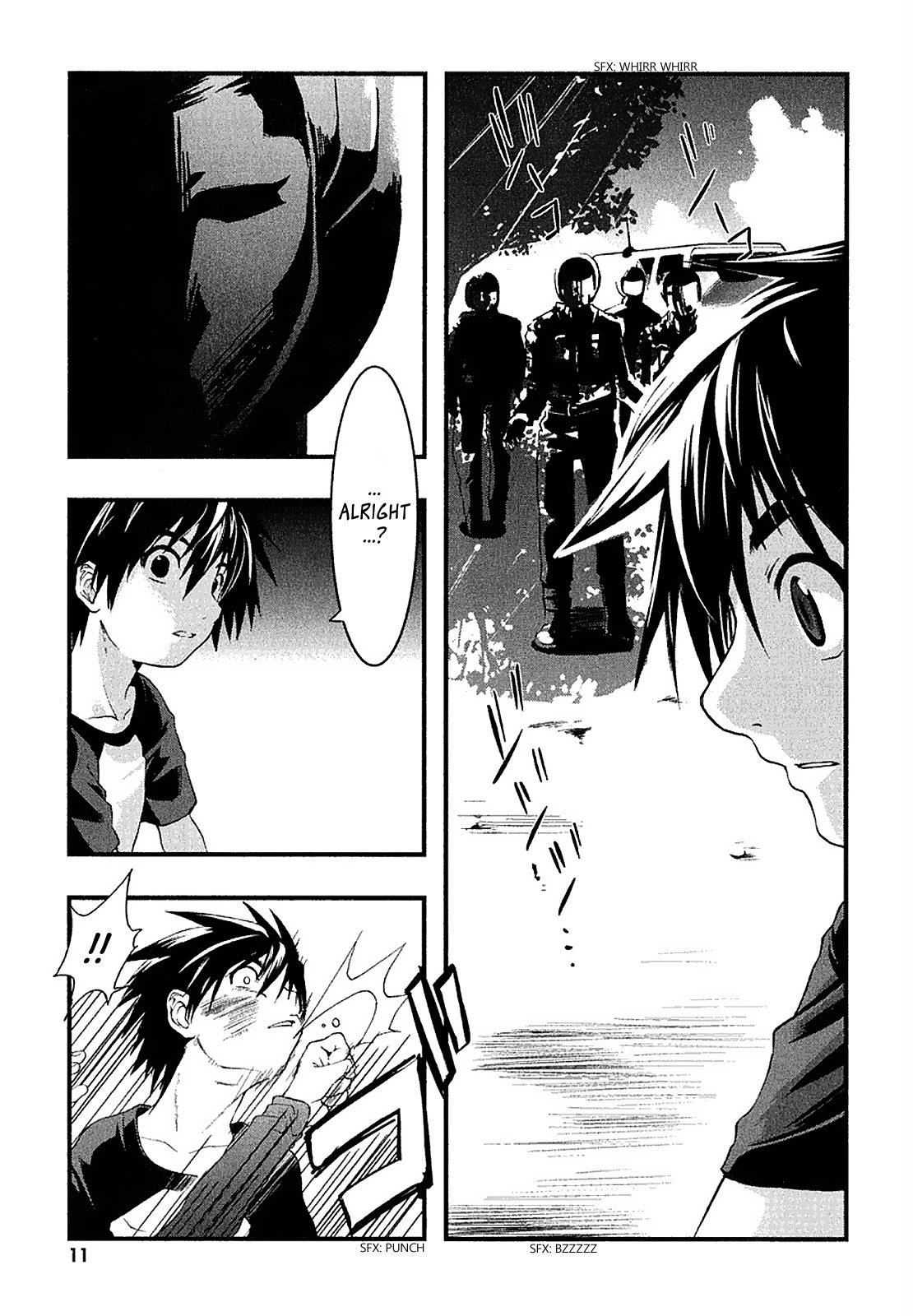 Nejimakiboshi to Aoi Sora Chapter 1 page 12 - Chapter 1: Daisuke and Alien