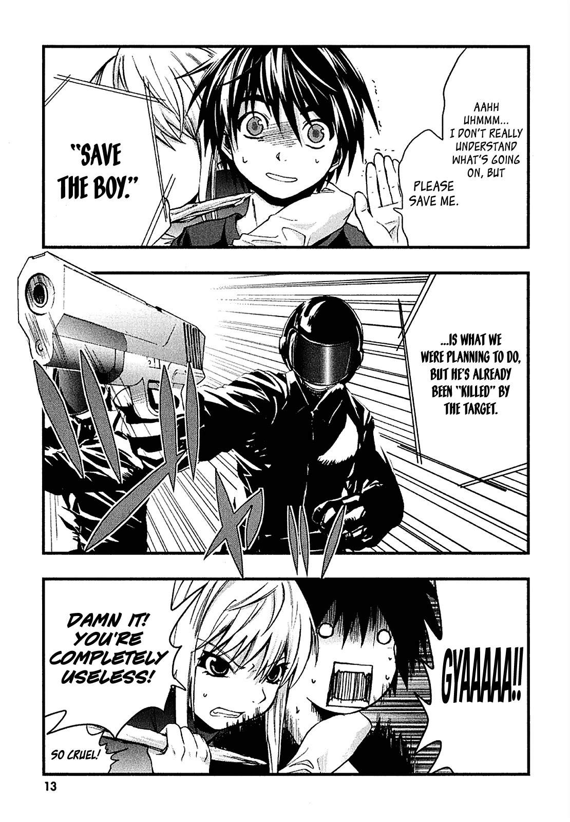 Nejimakiboshi to Aoi Sora Chapter 1 page 14 - Chapter 1: Daisuke and Alien