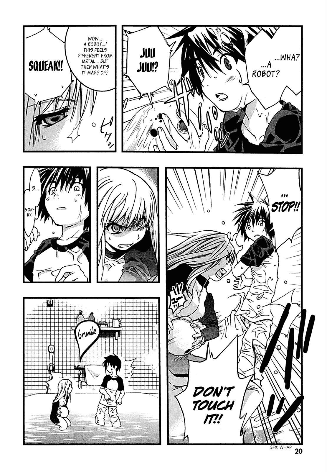 Nejimakiboshi to Aoi Sora Chapter 1 page 21 - Chapter 1: Daisuke and Alien