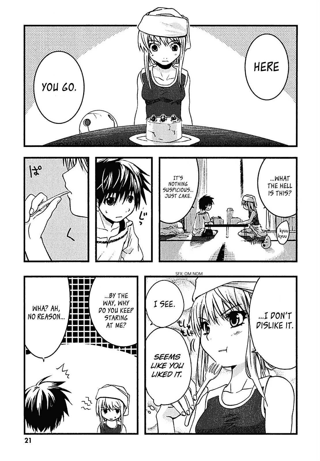 Nejimakiboshi to Aoi Sora Chapter 1 page 22 - Chapter 1: Daisuke and Alien
