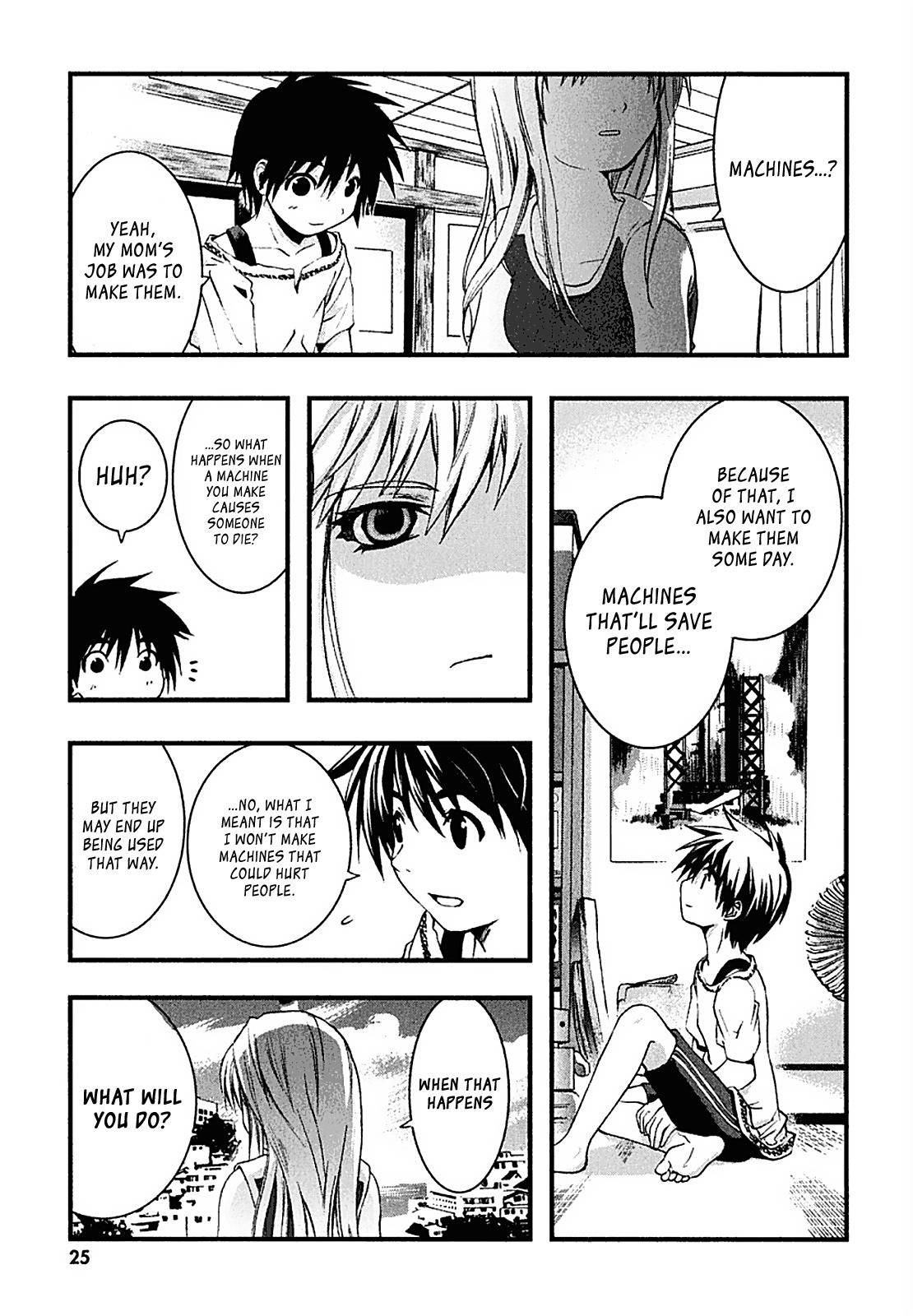 Nejimakiboshi to Aoi Sora Chapter 1 page 26 - Chapter 1: Daisuke and Alien
