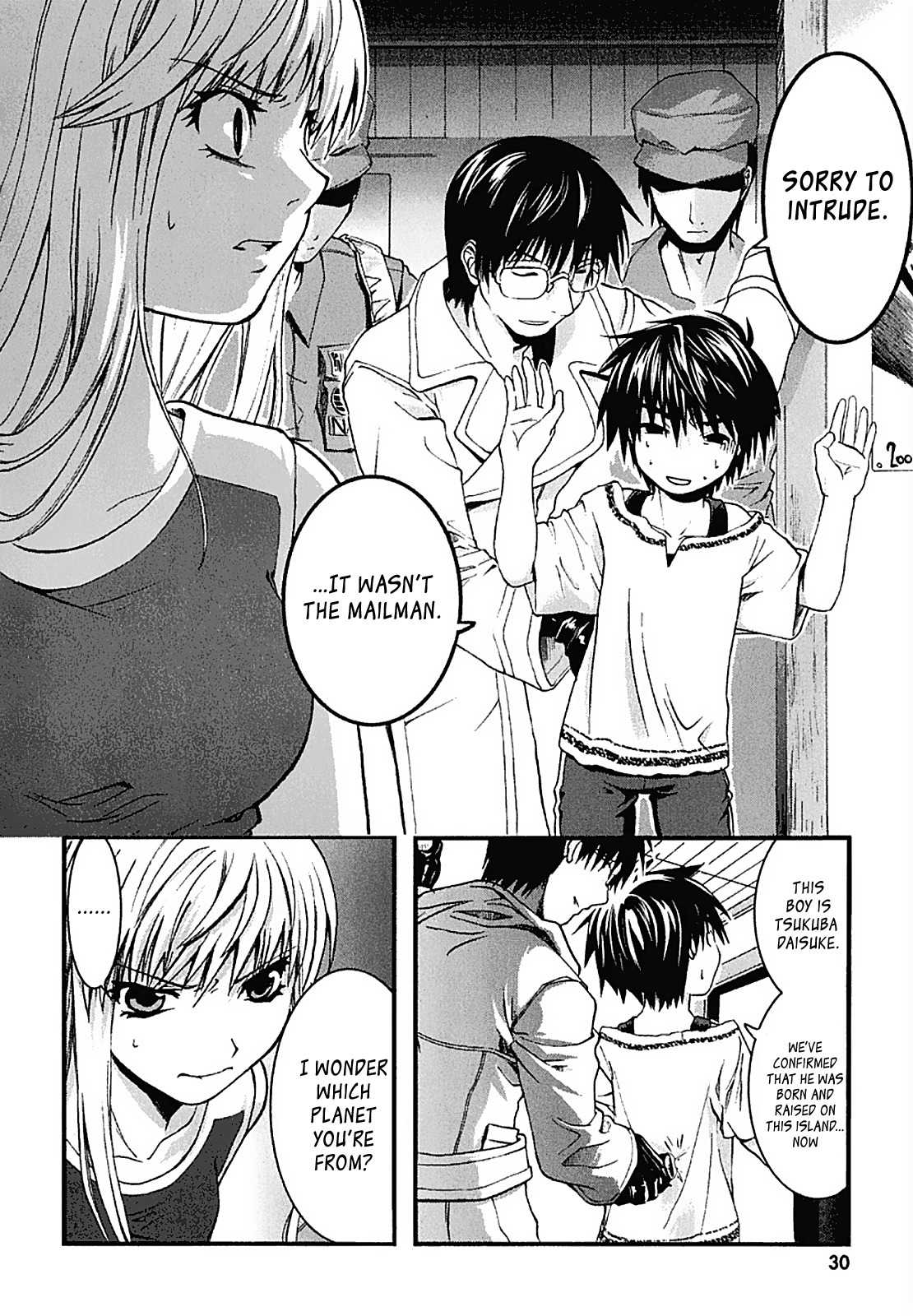 Nejimakiboshi to Aoi Sora Chapter 1 page 31 - Chapter 1: Daisuke and Alien
