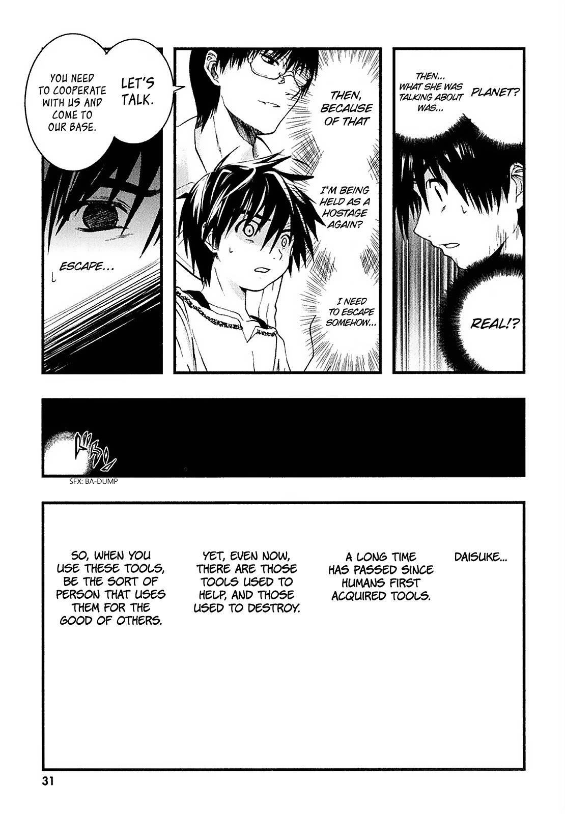 Nejimakiboshi to Aoi Sora Chapter 1 page 32 - Chapter 1: Daisuke and Alien