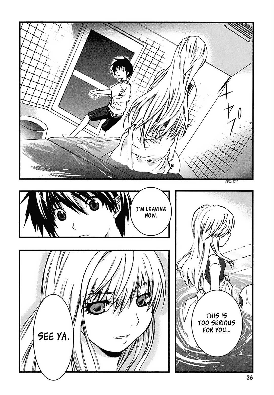 Nejimakiboshi to Aoi Sora Chapter 1 page 37 - Chapter 1: Daisuke and Alien
