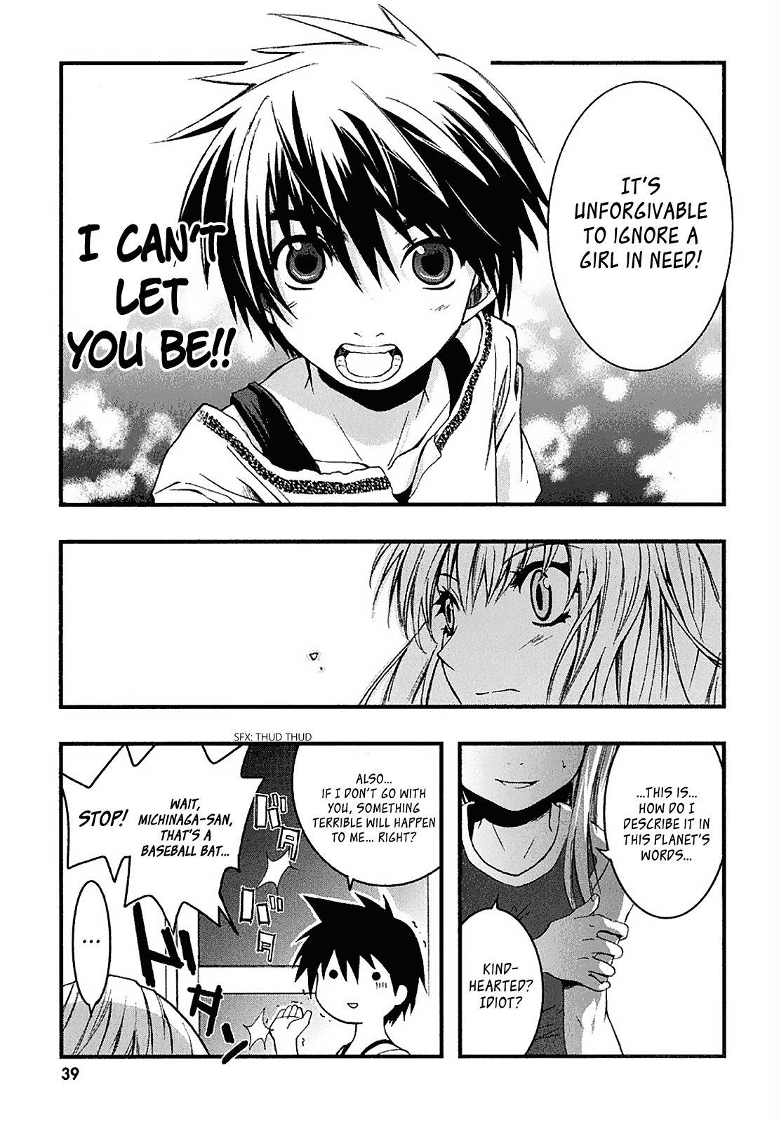 Nejimakiboshi to Aoi Sora Chapter 1 page 40 - Chapter 1: Daisuke and Alien