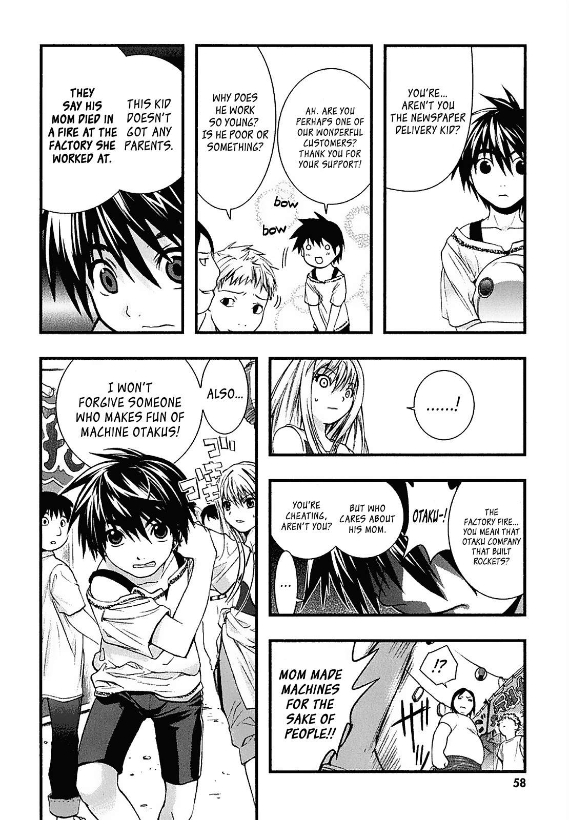 Nejimakiboshi to Aoi Sora Chapter 2 page 10 - Chapter 2: Kakeru and Summer Festival