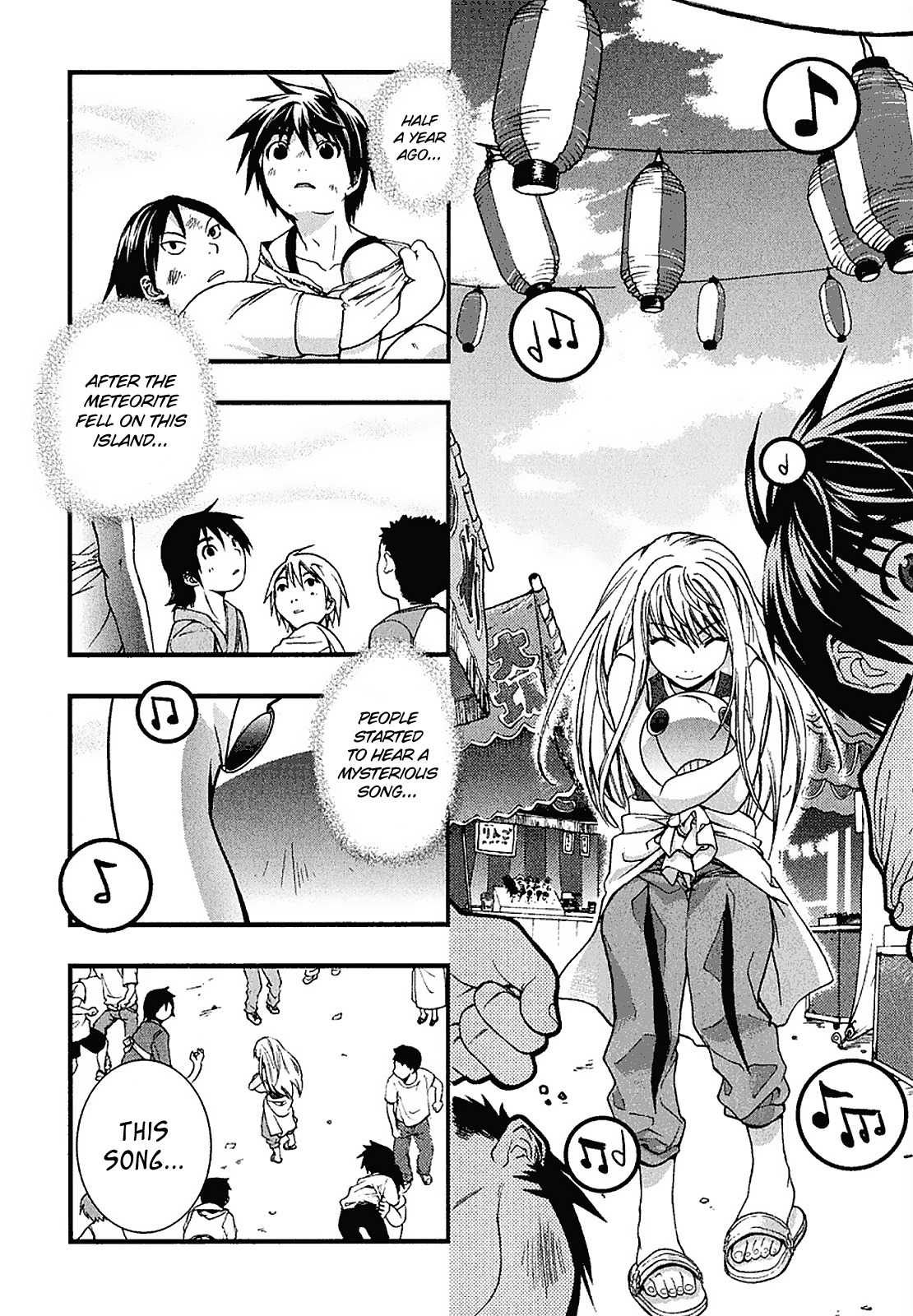 Nejimakiboshi to Aoi Sora Chapter 2 page 14 - Chapter 2: Kakeru and Summer Festival