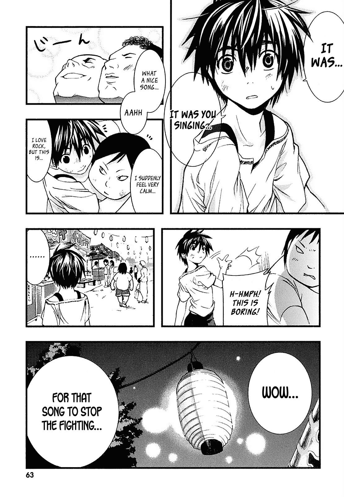 Nejimakiboshi to Aoi Sora Chapter 2 page 15 - Chapter 2: Kakeru and Summer Festival