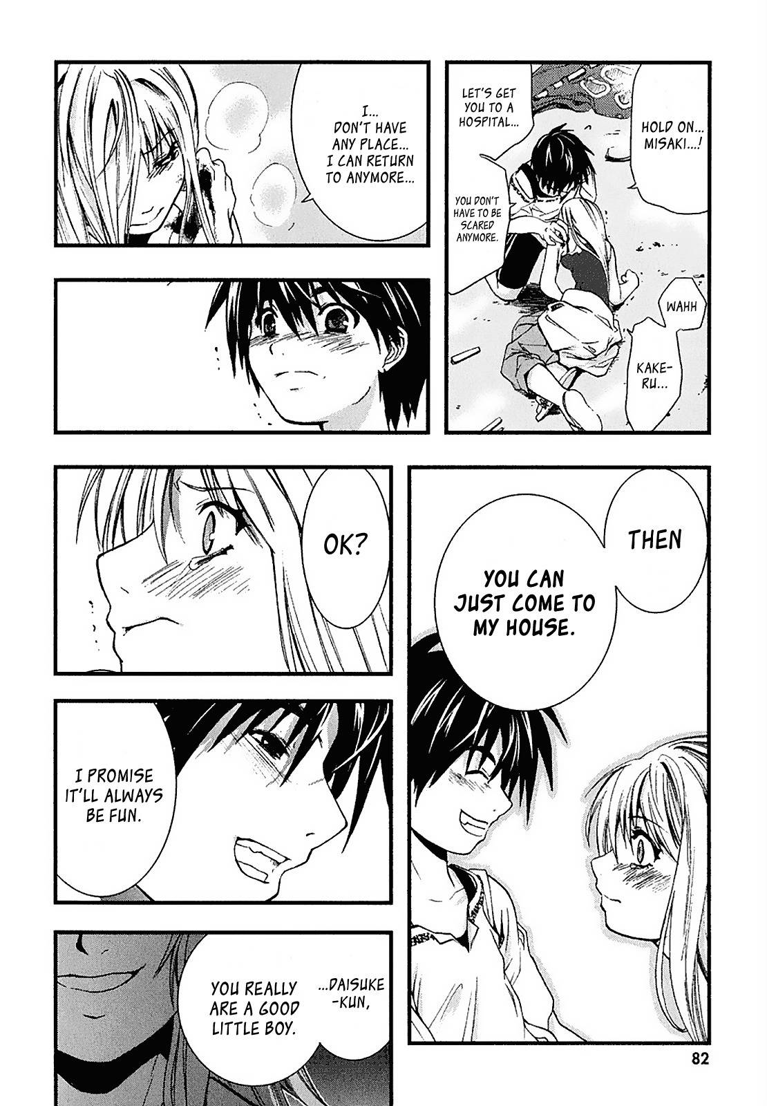 Nejimakiboshi to Aoi Sora Chapter 2 page 33 - Chapter 2: Kakeru and Summer Festival