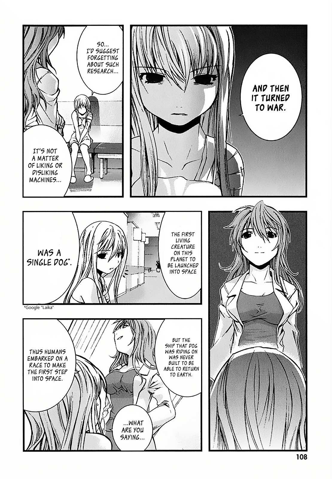 Nejimakiboshi to Aoi Sora Chapter 3 page 20 - Chapter 3: Machine and Heart