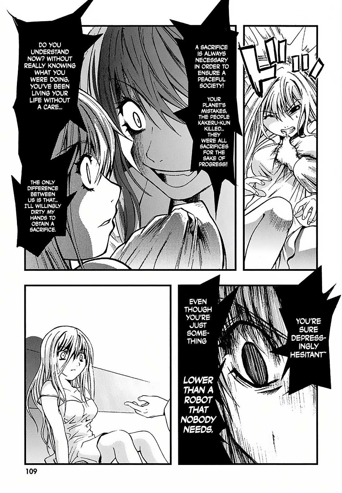 Nejimakiboshi to Aoi Sora Chapter 3 page 21 - Chapter 3: Machine and Heart