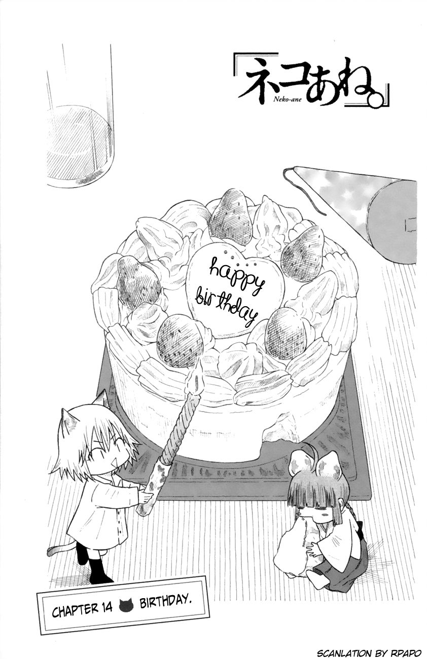 Neko Ane Chapter 14 page 1 - Chapter 14 : Birthday