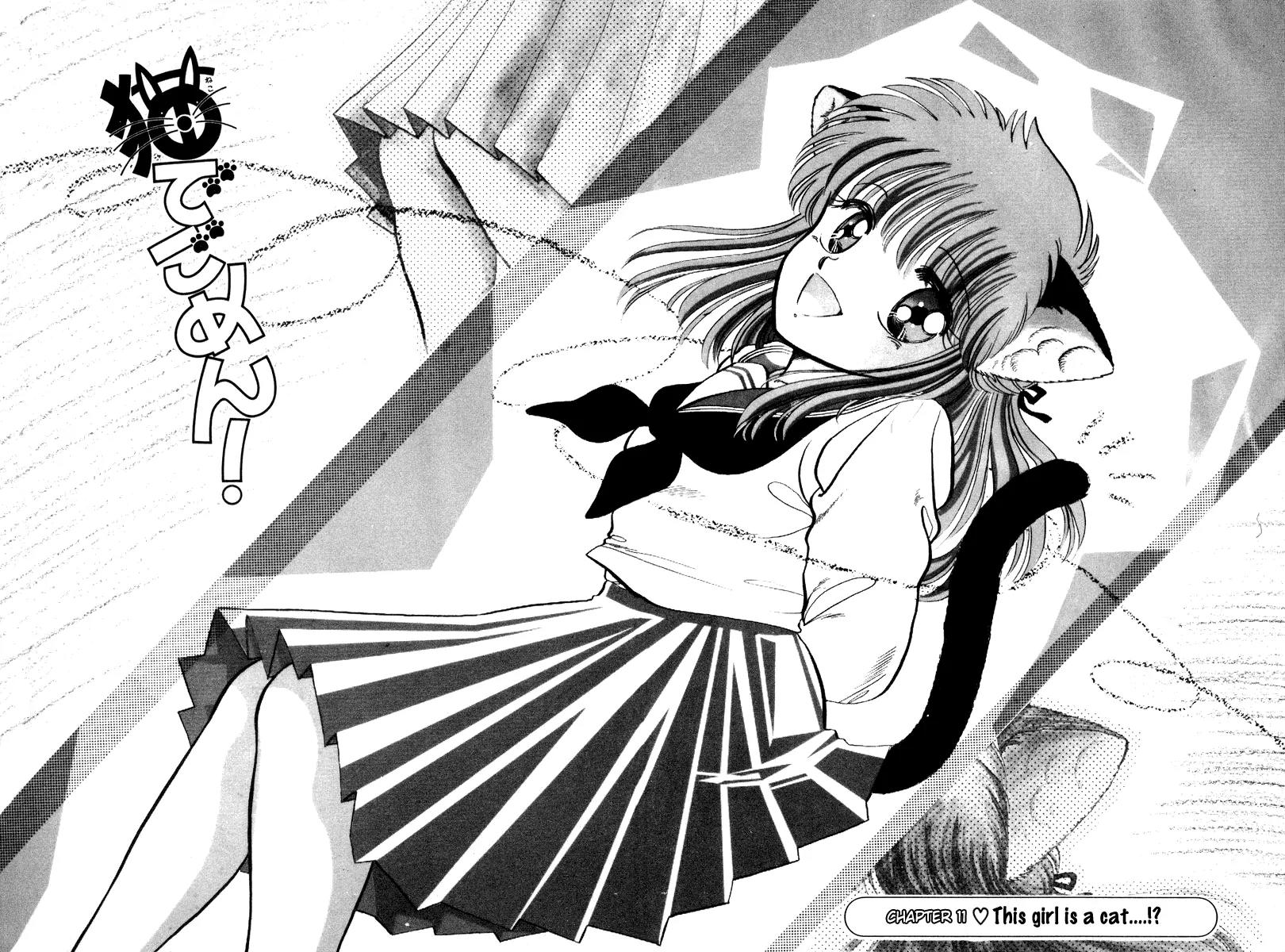 Neko de Gomen! Chapter 11 page 5 - Chapter 11: This Girl Is a Cat...!?
