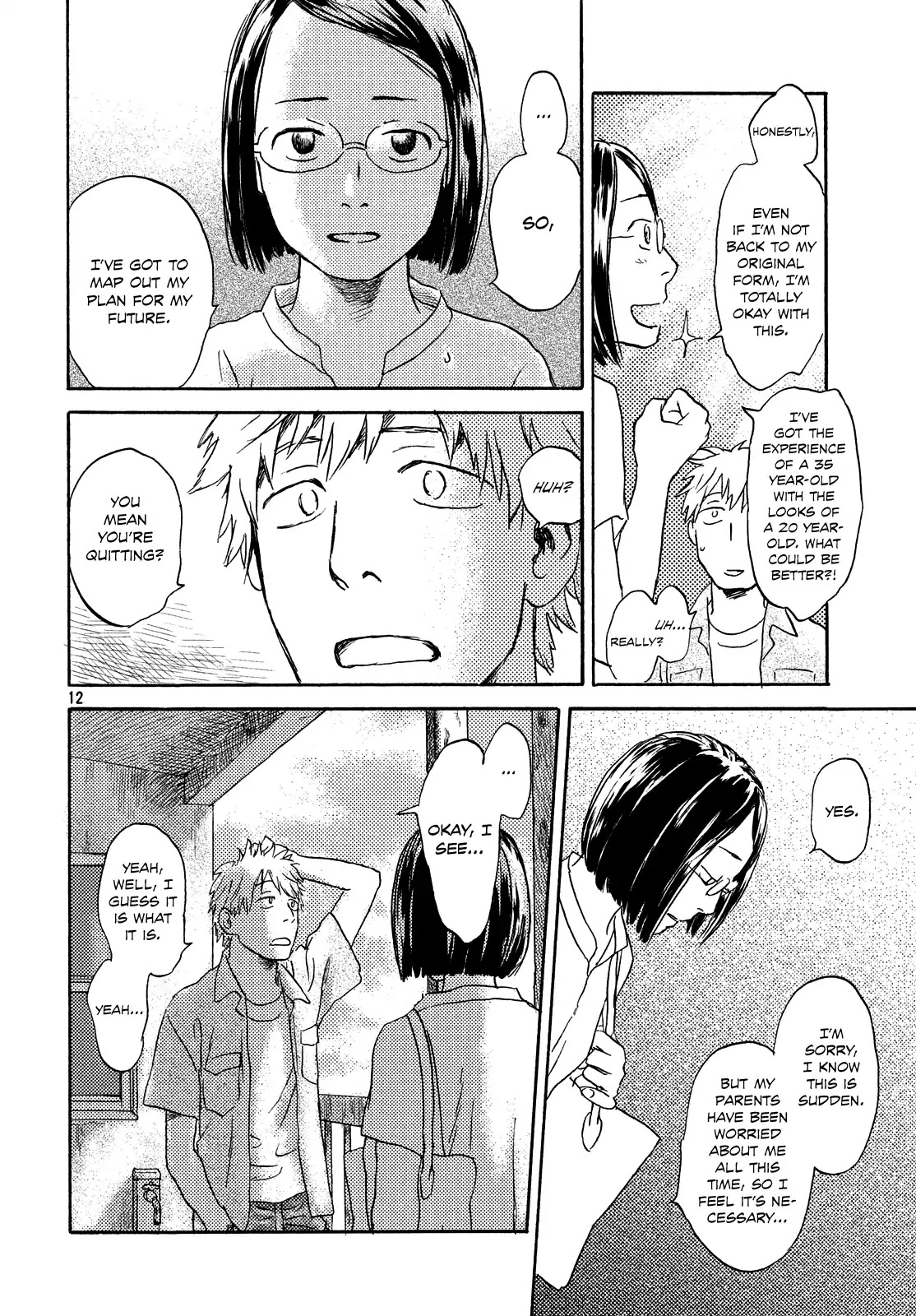 Neko ga Nishi Mukya Chapter 10 page 12 - Chapter 10: The tail is restored...?