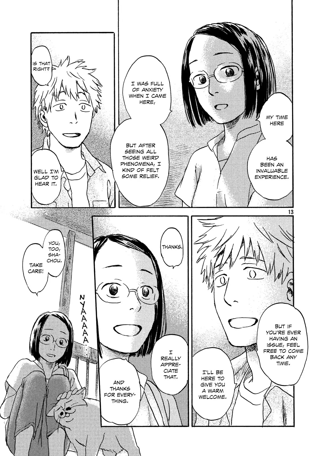 Neko ga Nishi Mukya Chapter 10 page 13 - Chapter 10: The tail is restored...?