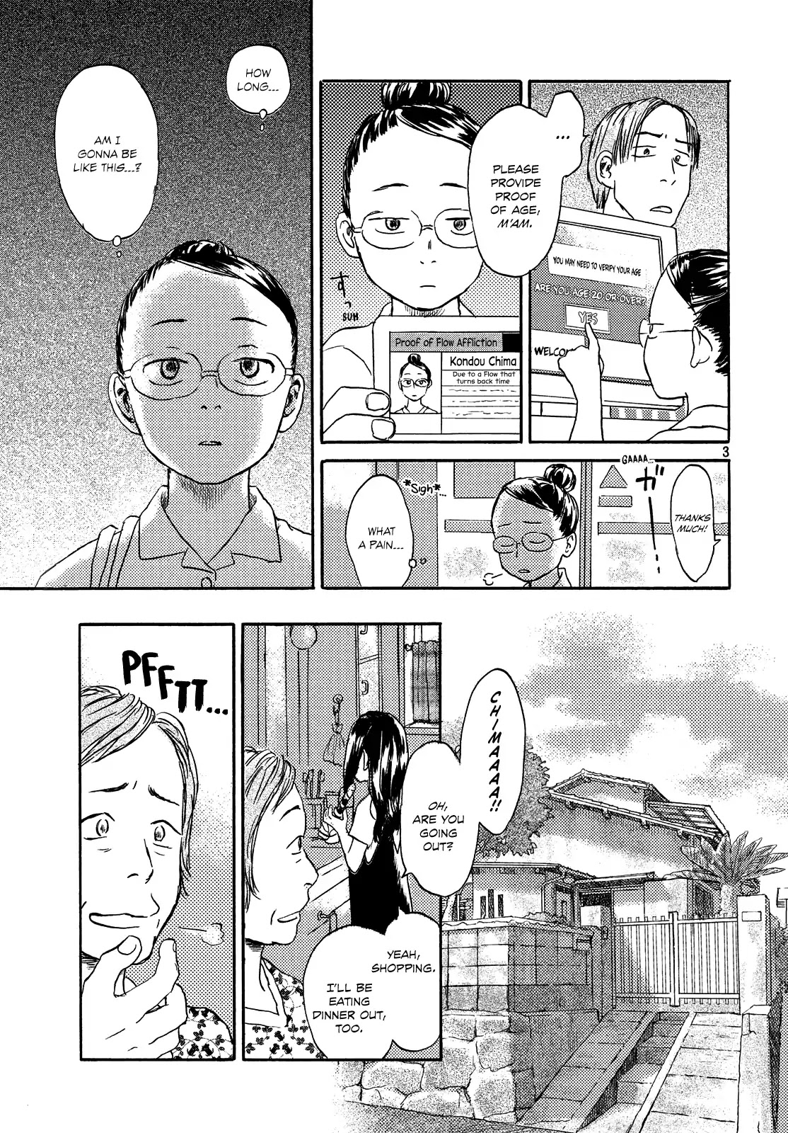 Neko ga Nishi Mukya Chapter 10 page 3 - Chapter 10: The tail is restored...?