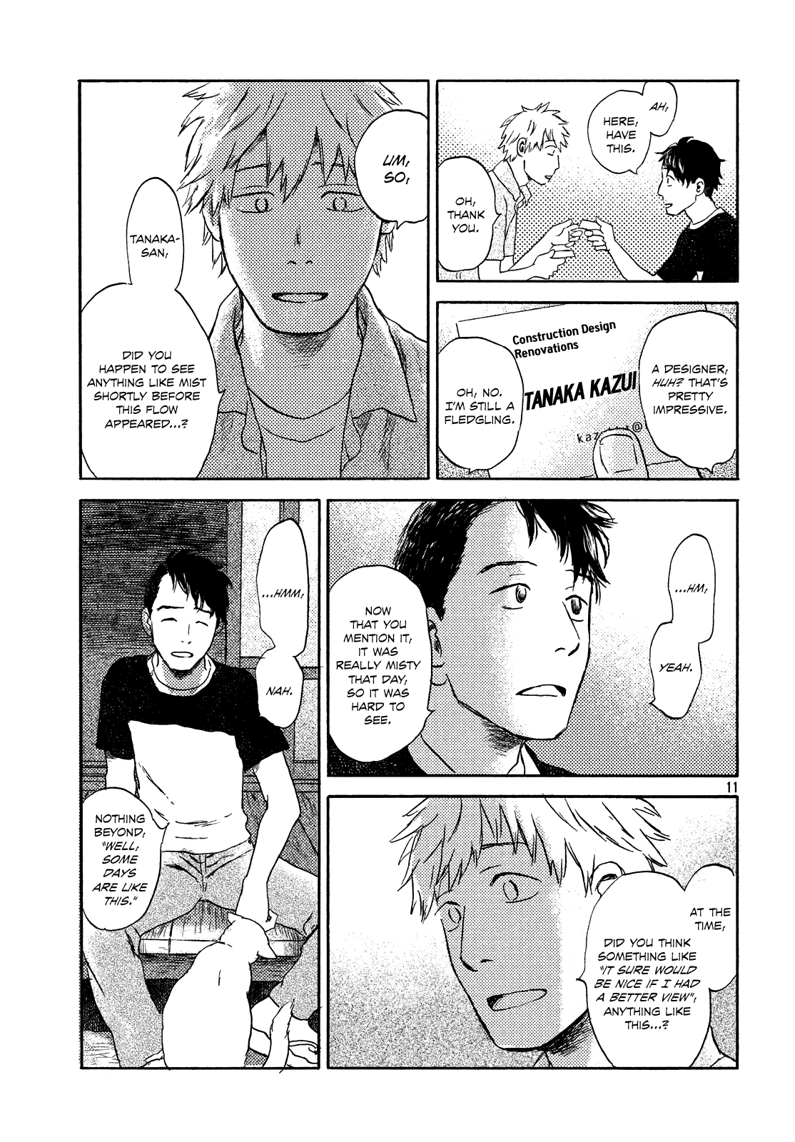 Neko ga Nishi Mukya Chapter 11 page 11 - Chapter 11: The tail is on the stairs