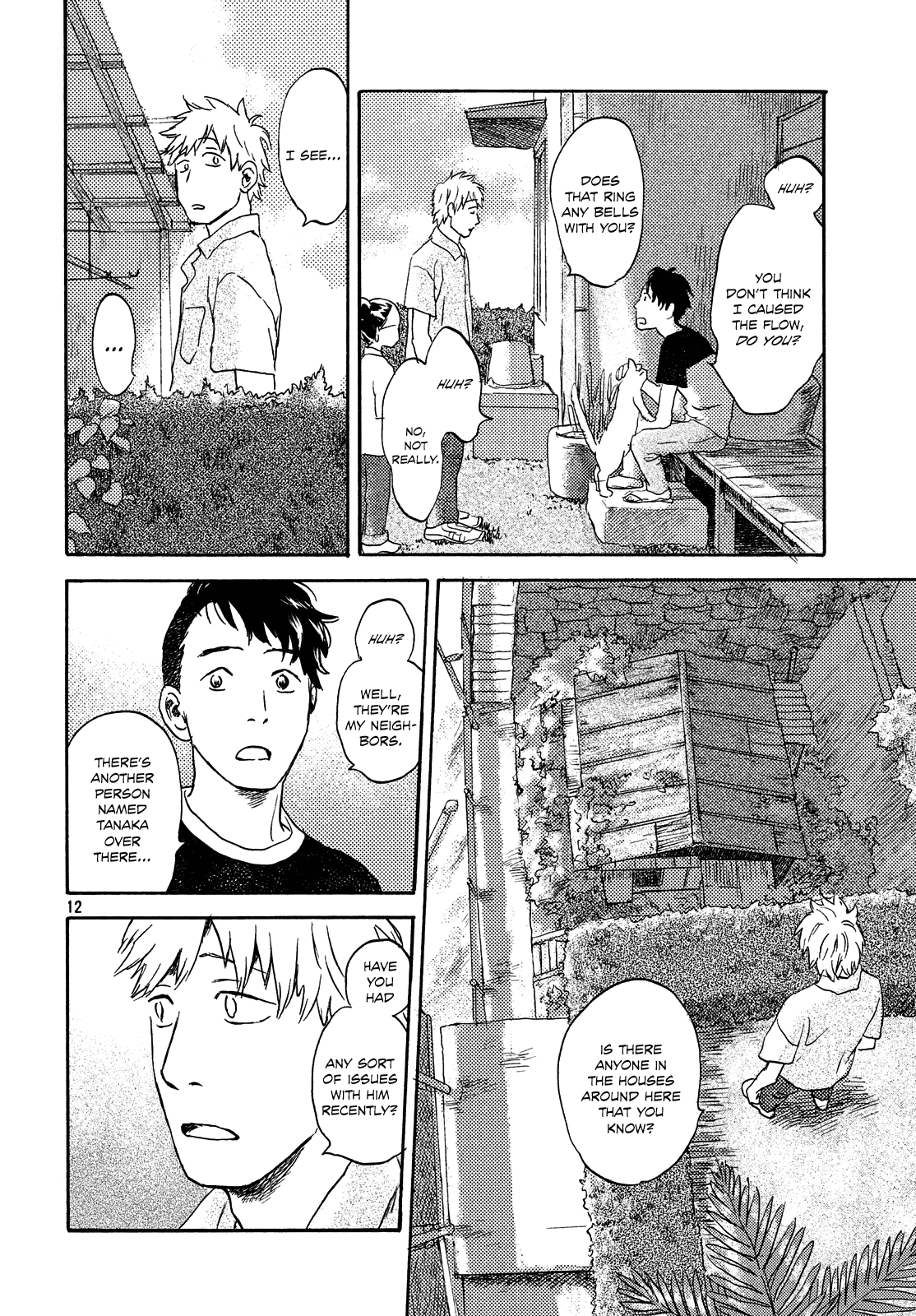 Neko ga Nishi Mukya Chapter 11 page 12 - Chapter 11: The tail is on the stairs