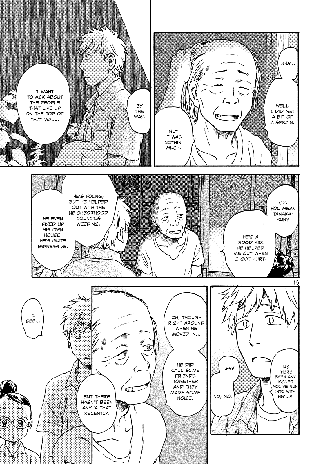 Neko ga Nishi Mukya Chapter 11 page 15 - Chapter 11: The tail is on the stairs
