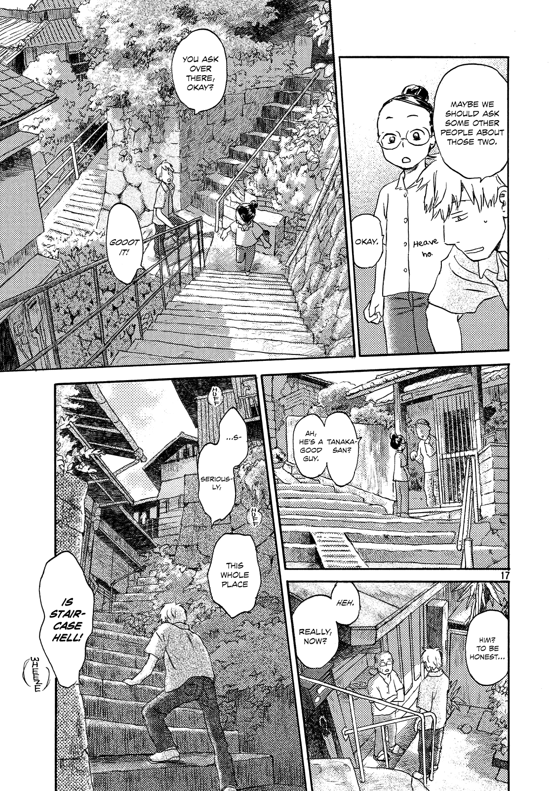 Neko ga Nishi Mukya Chapter 11 page 17 - Chapter 11: The tail is on the stairs