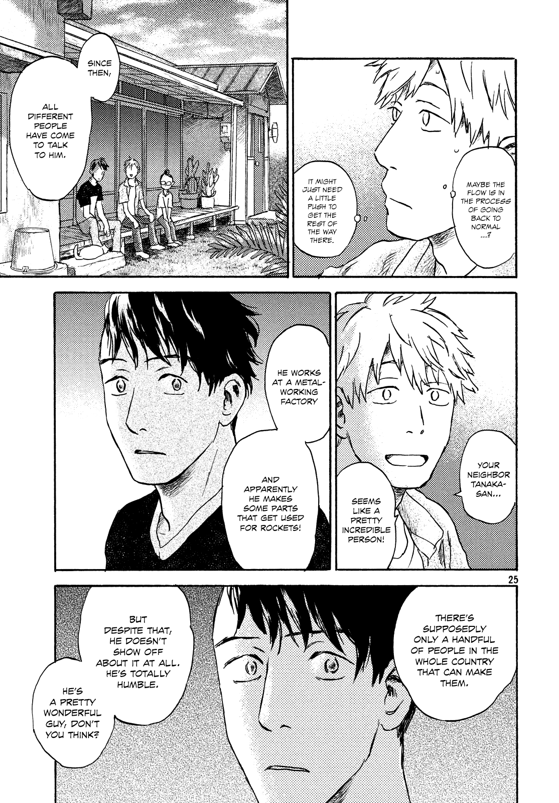 Neko ga Nishi Mukya Chapter 11 page 25 - Chapter 11: The tail is on the stairs