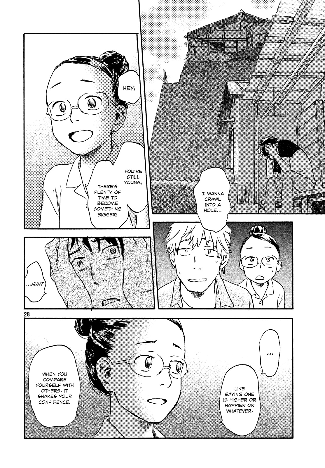 Neko ga Nishi Mukya Chapter 11 page 28 - Chapter 11: The tail is on the stairs