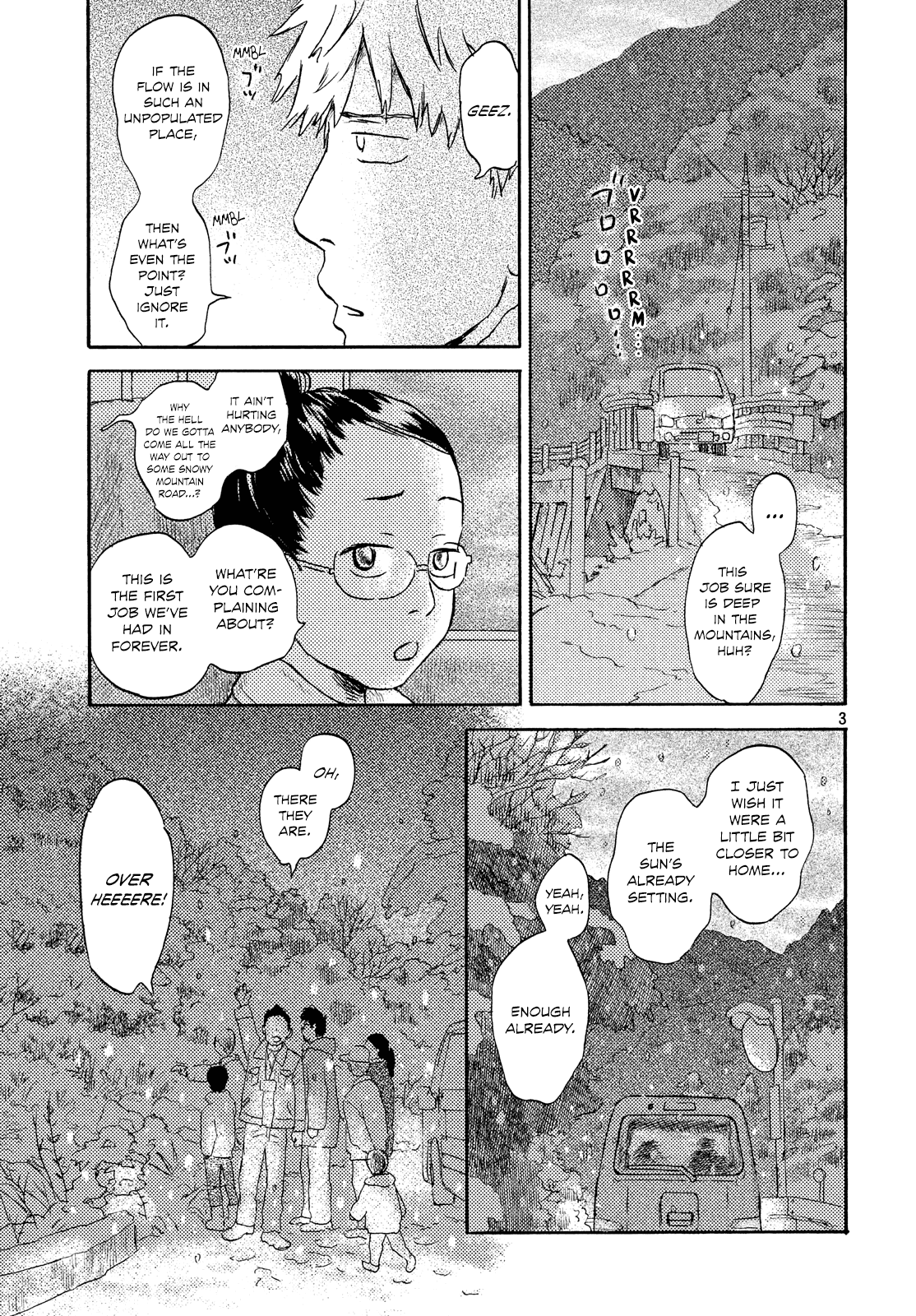Neko ga Nishi Mukya Chapter 12 page 3 - Chapter 12: The tail is beyond the snow