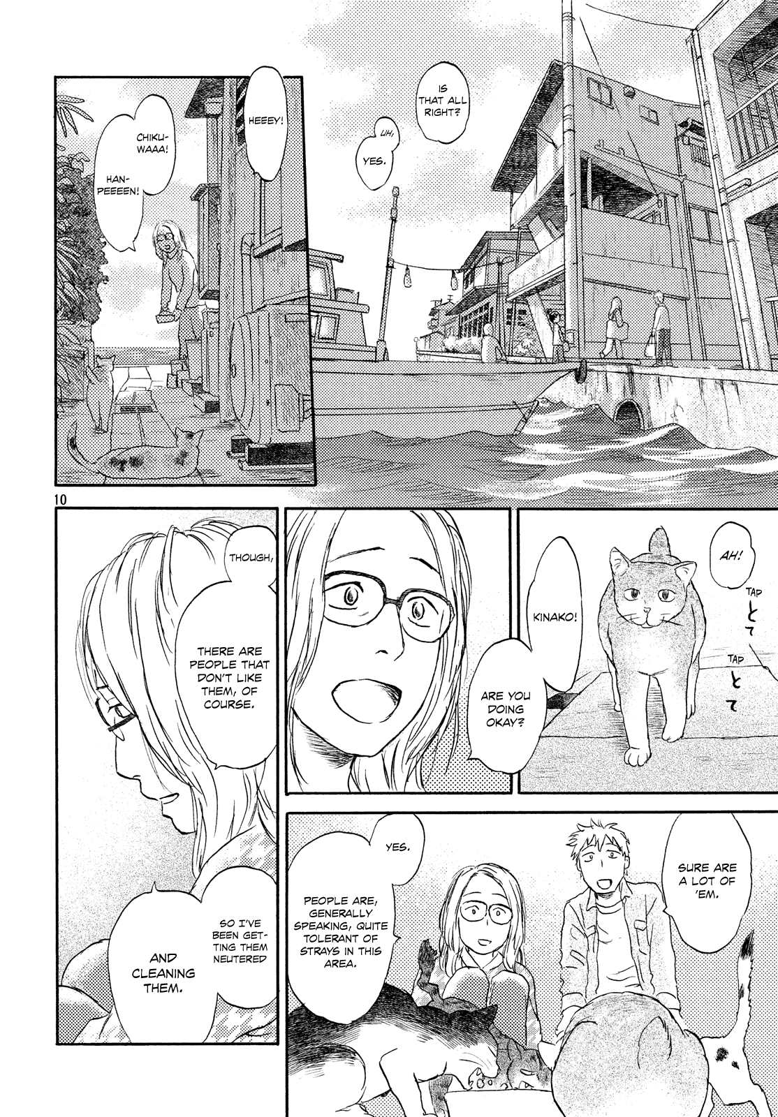 Neko ga Nishi Mukya Chapter 14 page 10 - Chapter 14: The tail is on the sea.