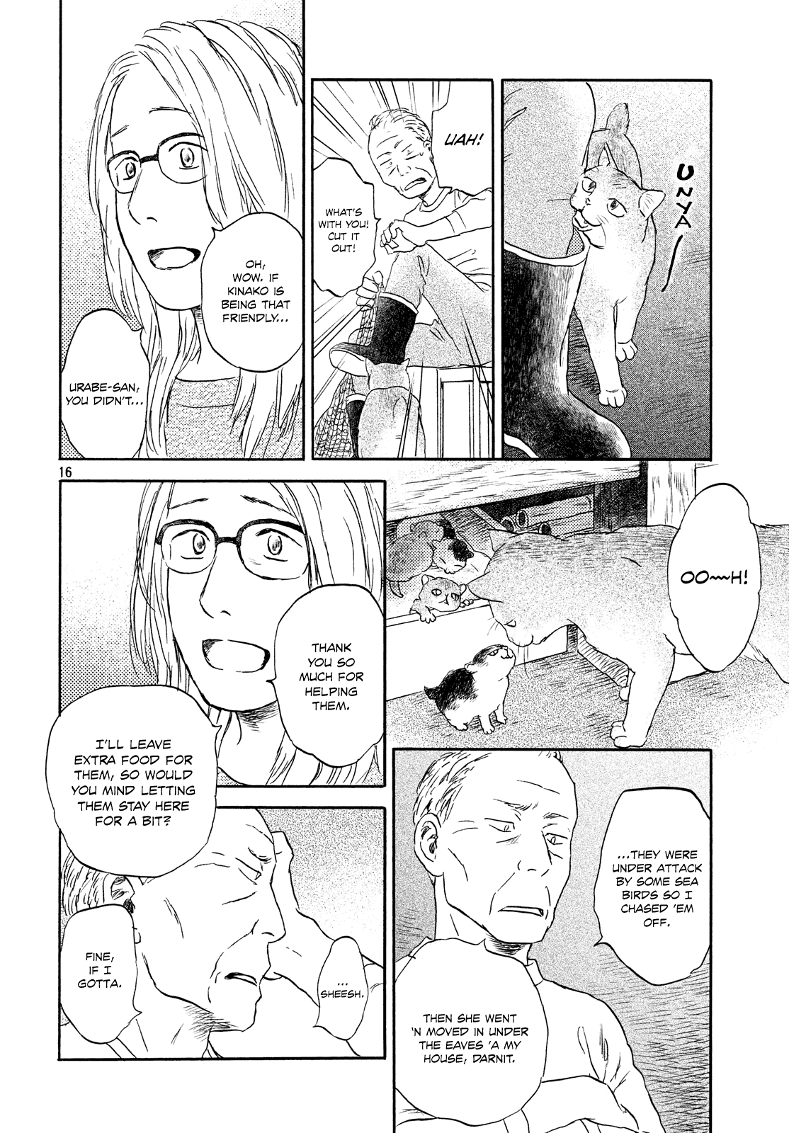 Neko ga Nishi Mukya Chapter 14 page 16 - Chapter 14: The tail is on the sea.