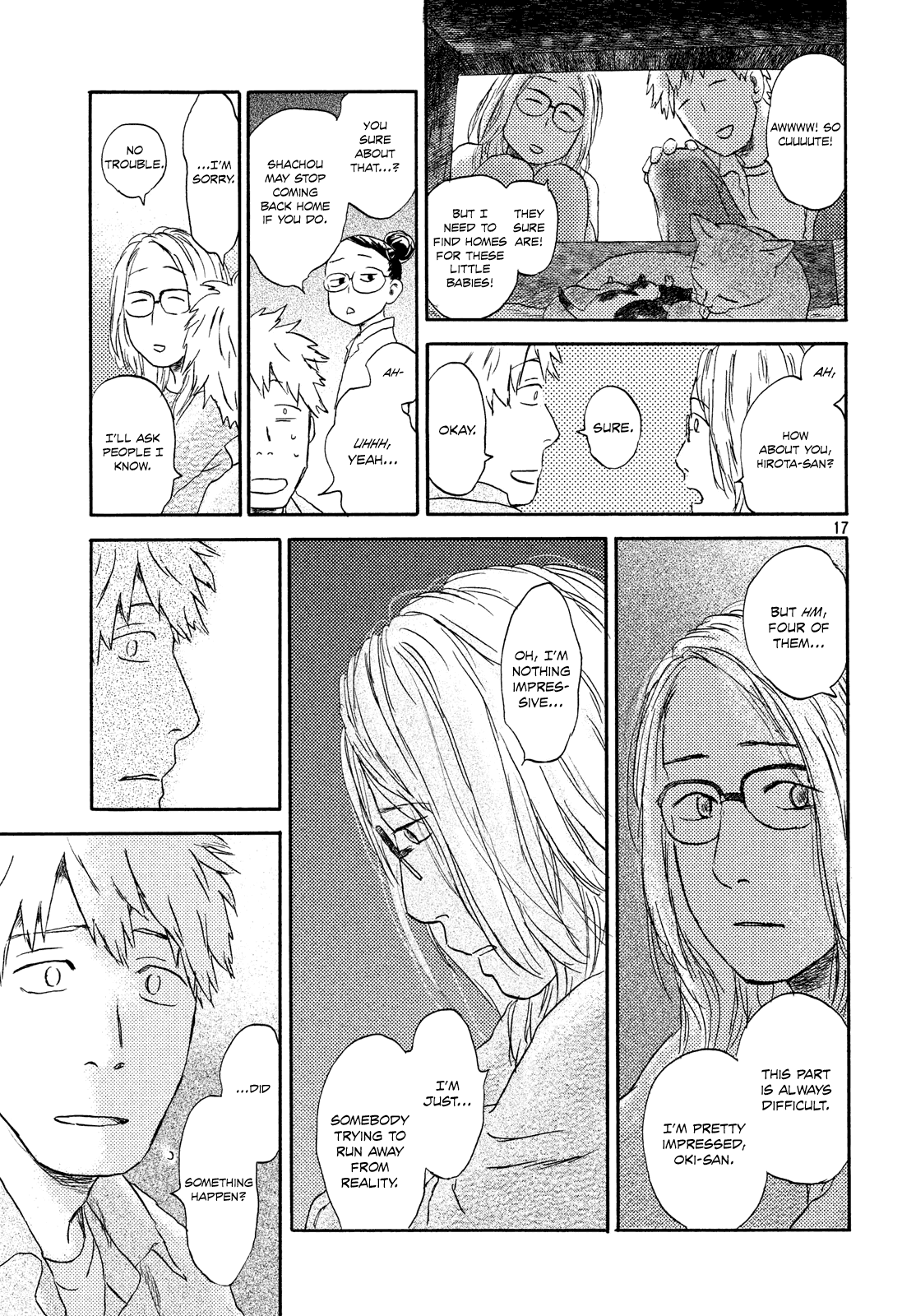 Neko ga Nishi Mukya Chapter 14 page 17 - Chapter 14: The tail is on the sea.