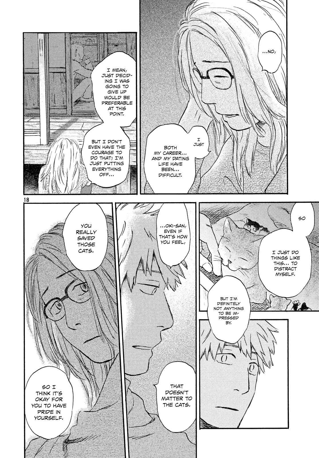 Neko ga Nishi Mukya Chapter 14 page 18 - Chapter 14: The tail is on the sea.