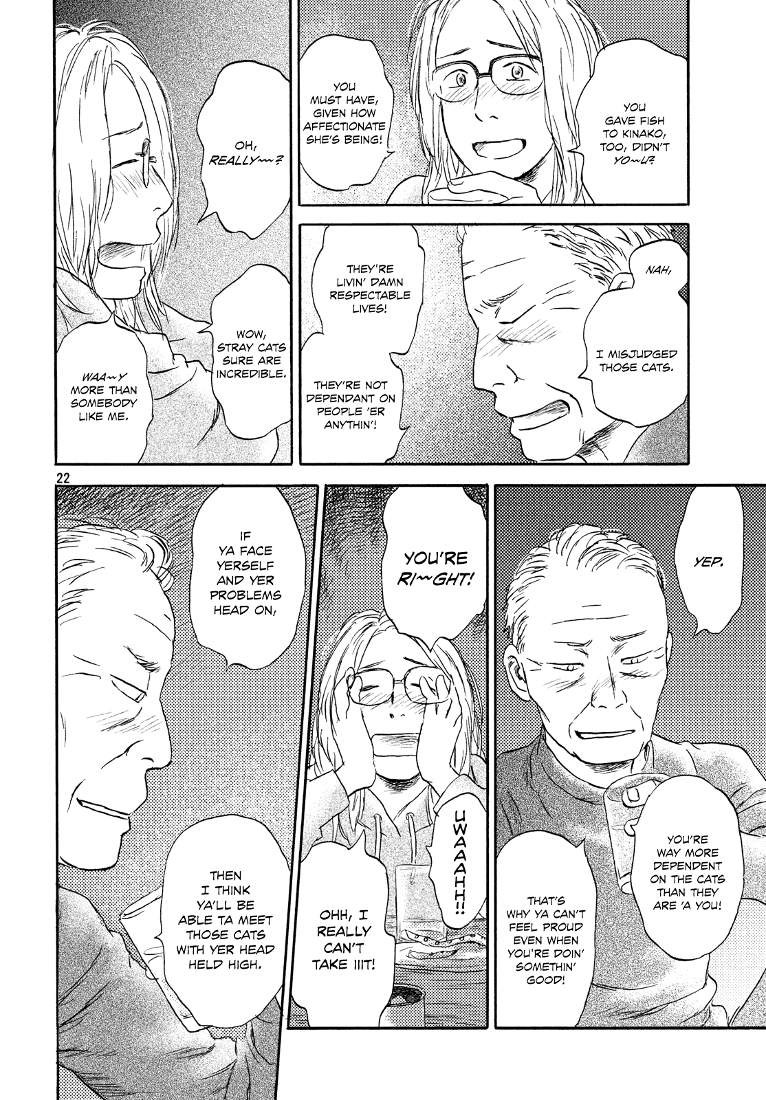 Neko ga Nishi Mukya Chapter 14 page 22 - Chapter 14: The tail is on the sea.