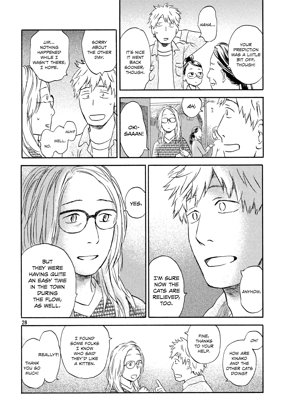Neko ga Nishi Mukya Chapter 14 page 28 - Chapter 14: The tail is on the sea.