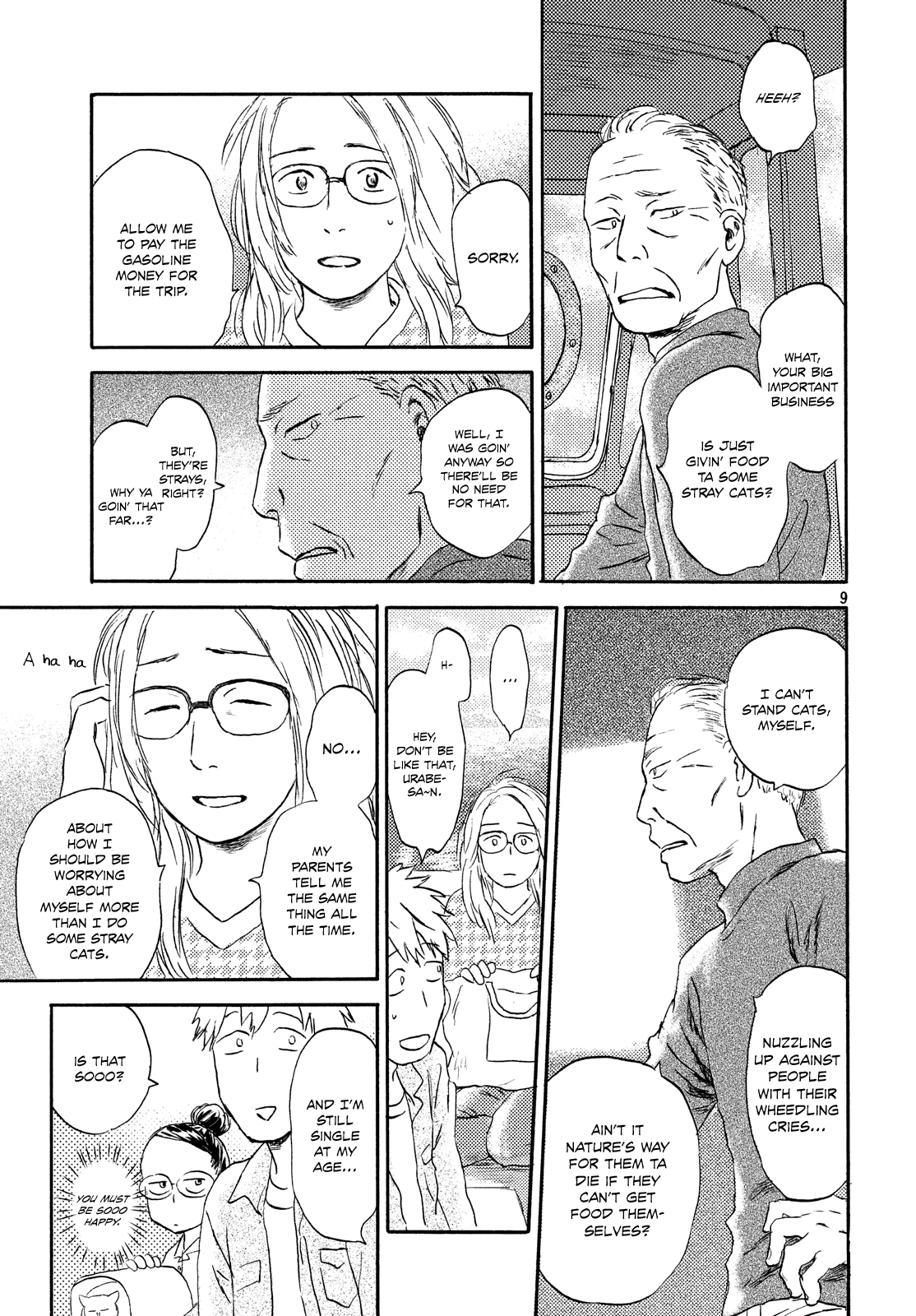 Neko ga Nishi Mukya Chapter 14 page 9 - Chapter 14: The tail is on the sea.