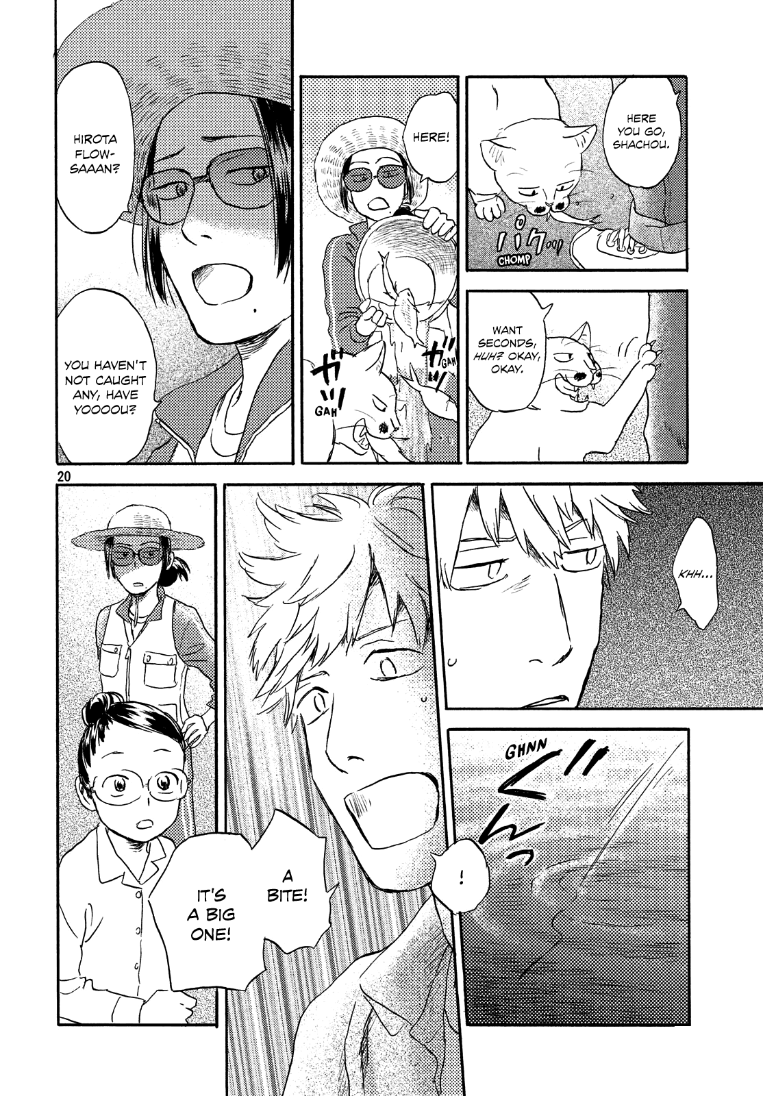 Neko ga Nishi Mukya Chapter 15 page 19 - Chapter 15: The tail swims in the forest.