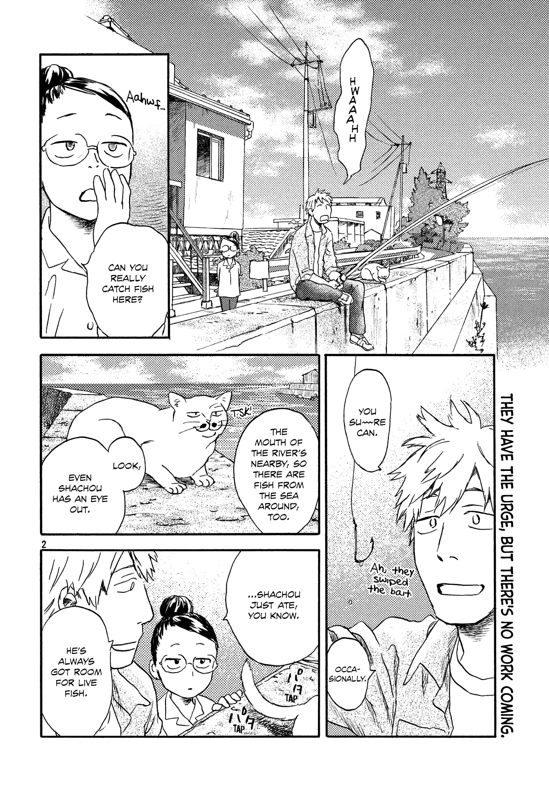 Neko ga Nishi Mukya Chapter 15 page 2 - Chapter 15: The tail swims in the forest.