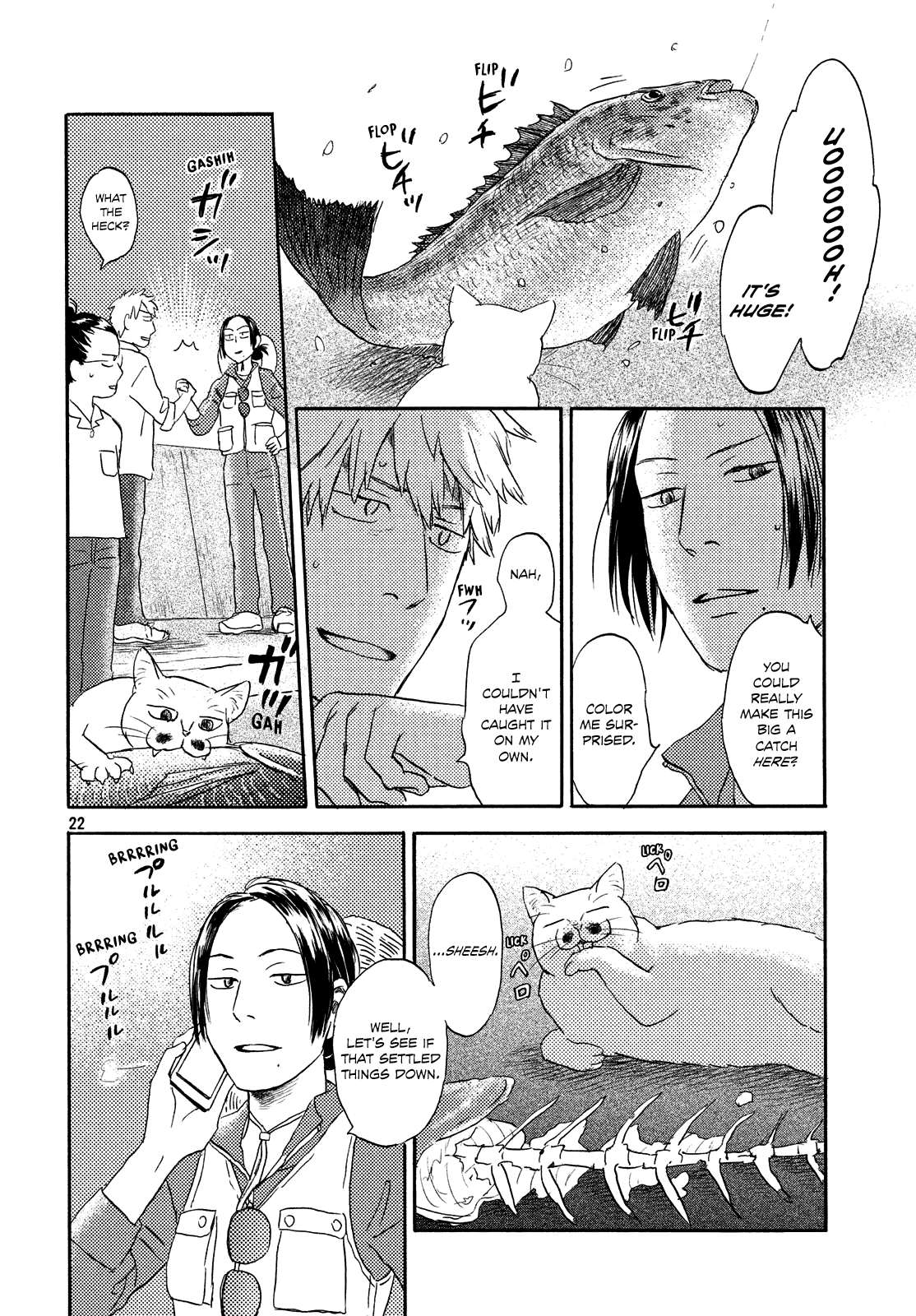 Neko ga Nishi Mukya Chapter 15 page 21 - Chapter 15: The tail swims in the forest.