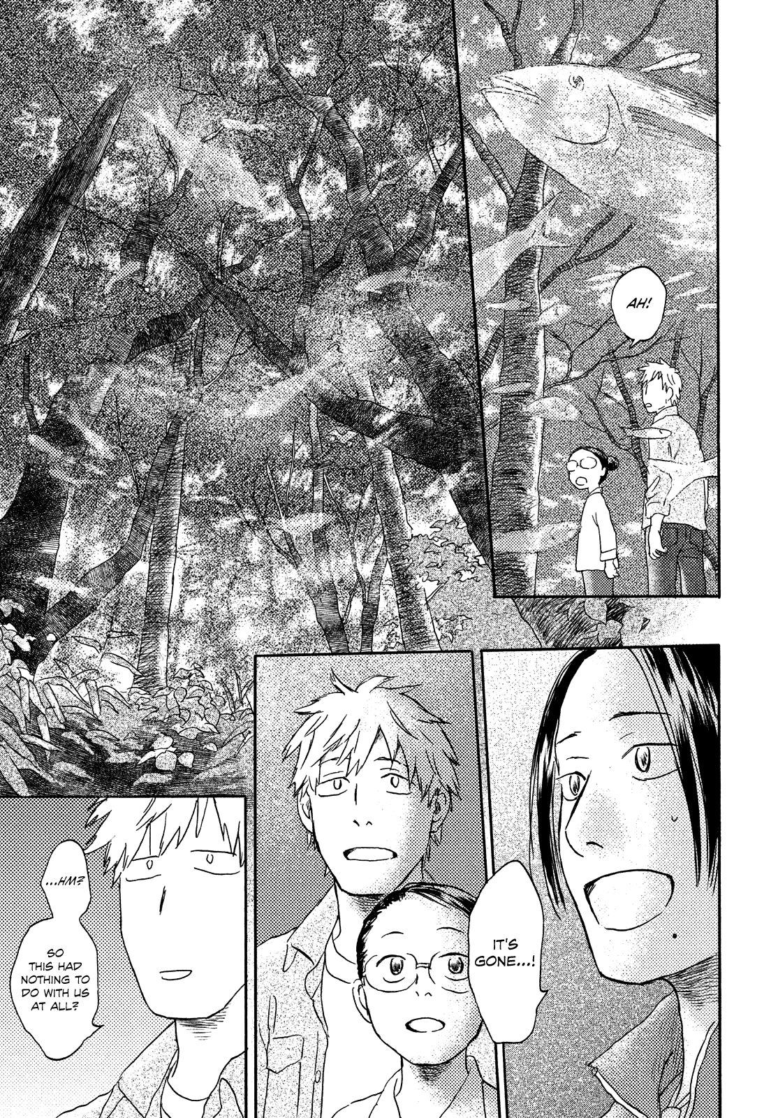 Neko ga Nishi Mukya Chapter 15 page 24 - Chapter 15: The tail swims in the forest.