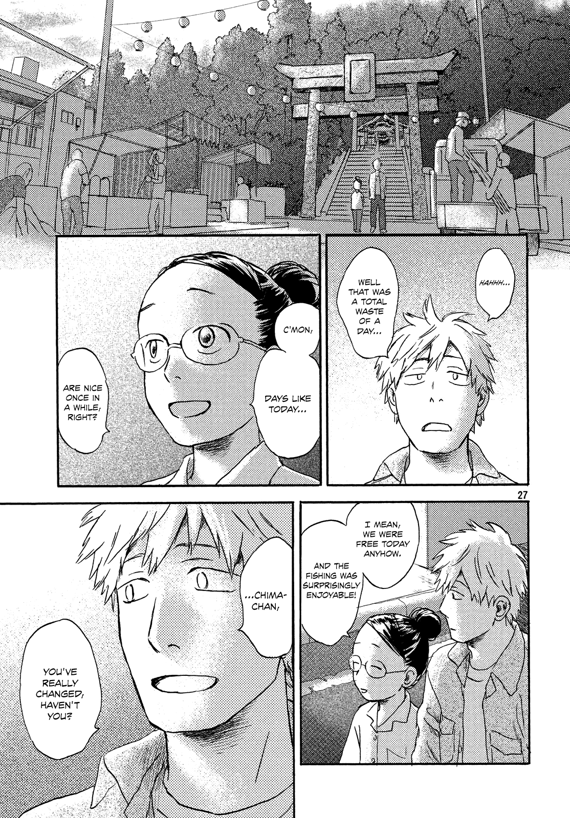 Neko ga Nishi Mukya Chapter 15 page 26 - Chapter 15: The tail swims in the forest.