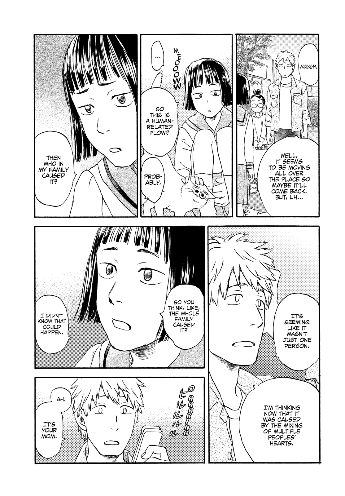 Neko ga Nishi Mukya Chapter 16 page 11 - Chapter 16: The tail can't go home.
