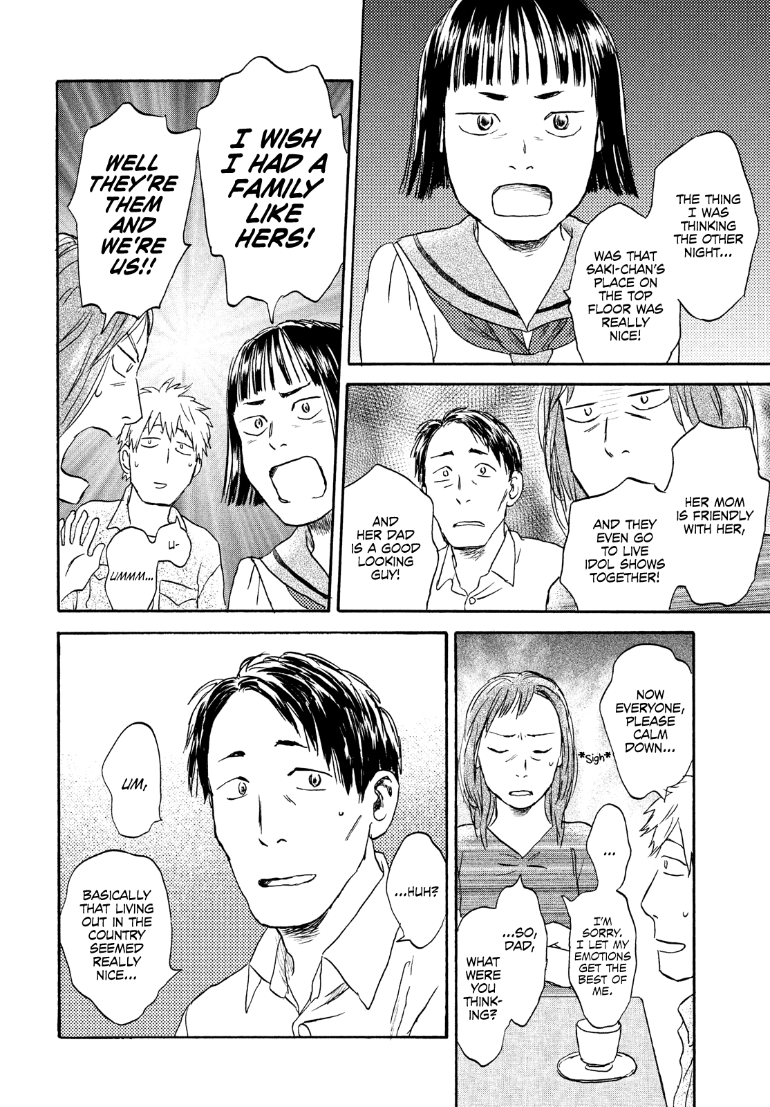 Neko ga Nishi Mukya Chapter 16 page 14 - Chapter 16: The tail can't go home.