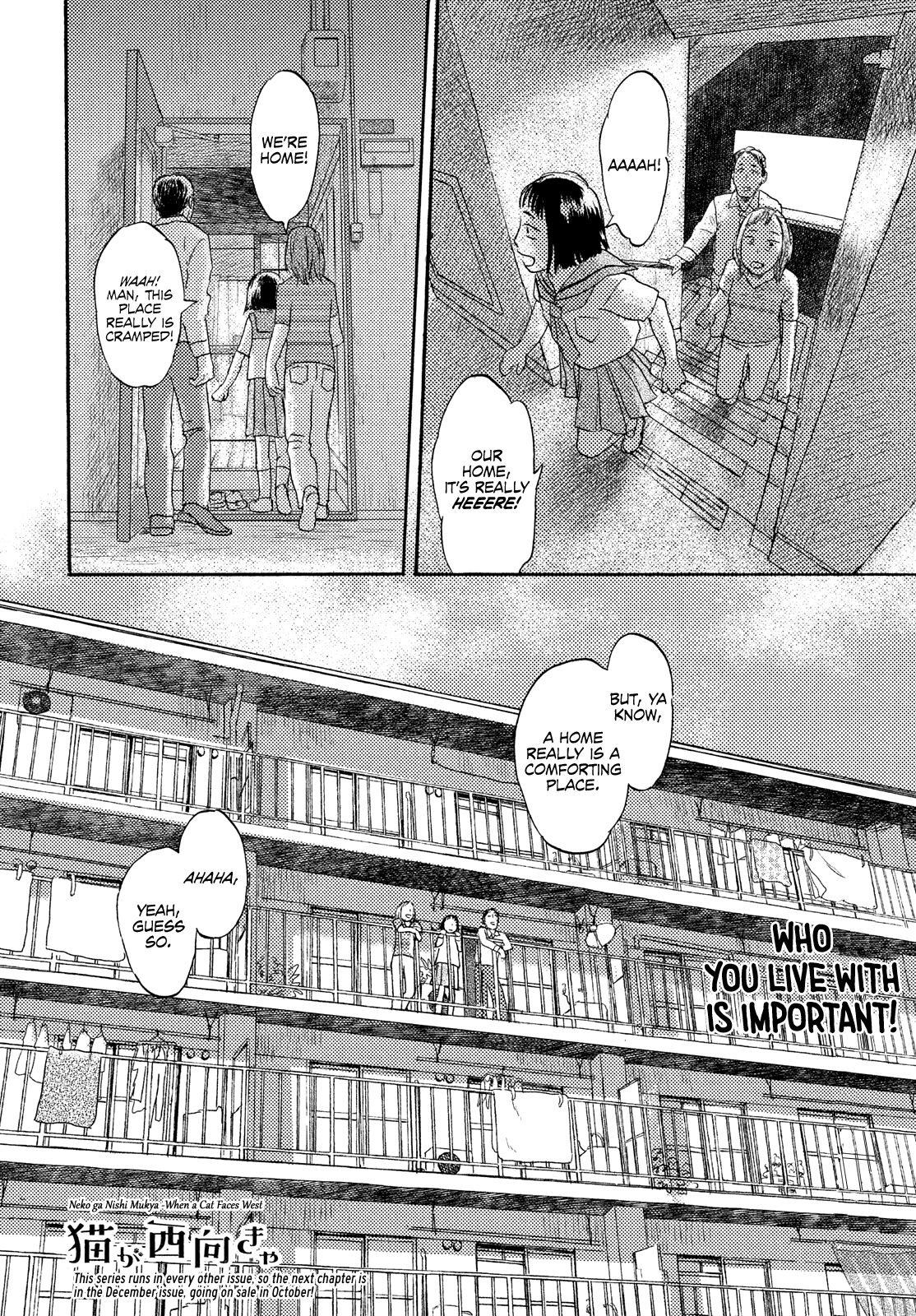 Neko ga Nishi Mukya Chapter 16 page 28 - Chapter 16: The tail can't go home.