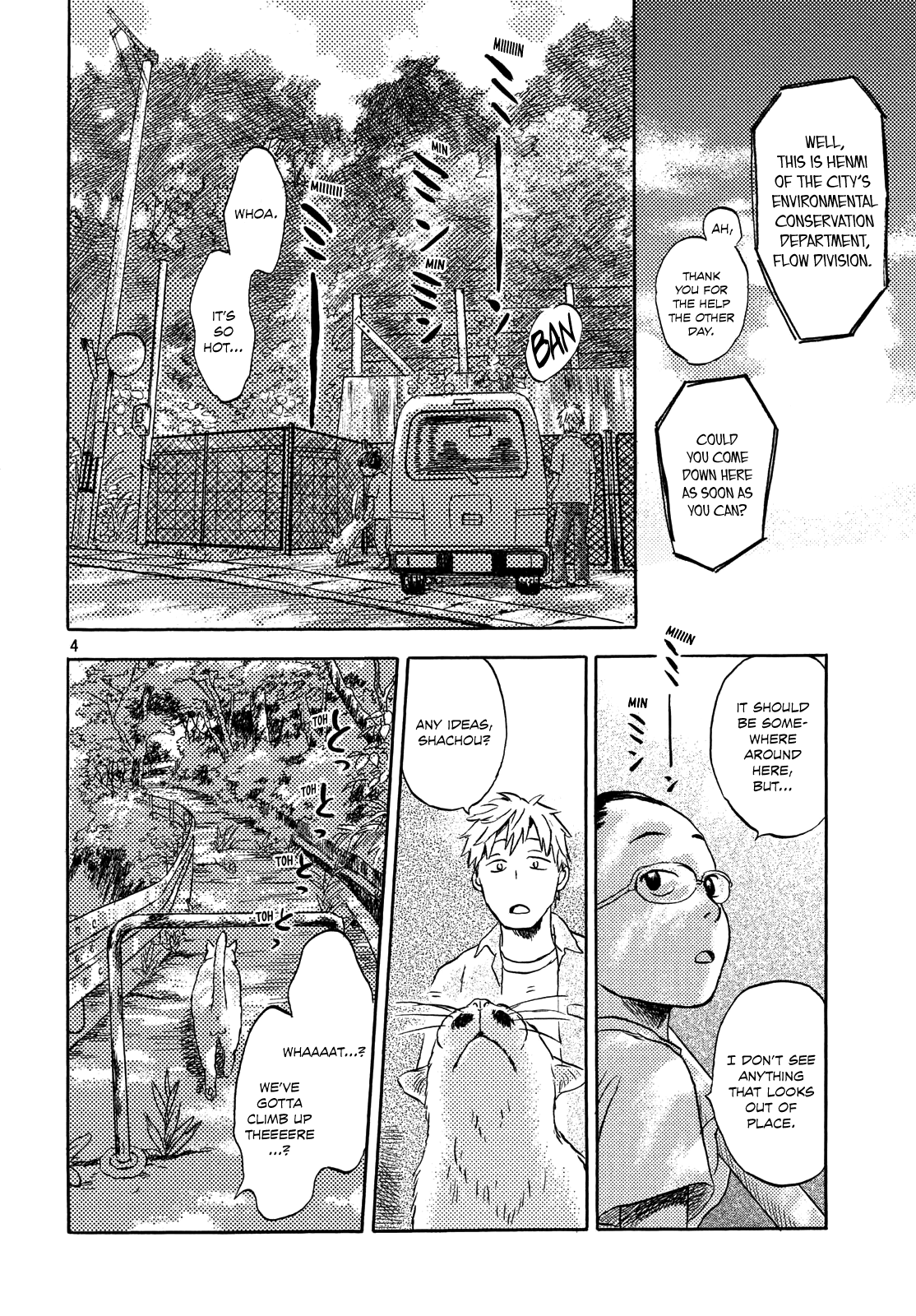 Neko ga Nishi Mukya Chapter 2 page 4 - Chapter 2: The tail goes back in time.