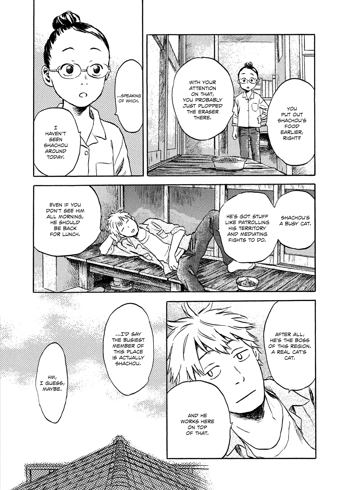 Neko ga Nishi Mukya Chapter 3 page 5 - Chapter 3: The tail is looking for something