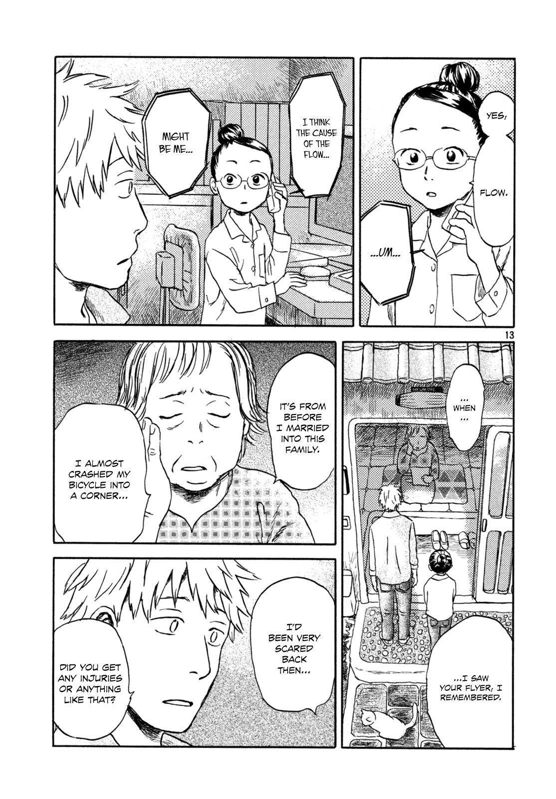 Neko ga Nishi Mukya Chapter 4 page 12 - Chapter 4: The tail turns round