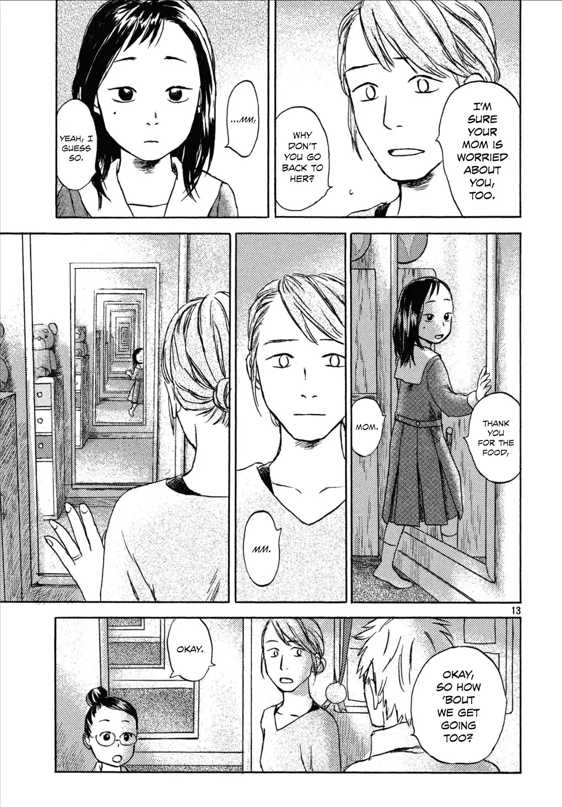 Neko ga Nishi Mukya Chapter 5 page 13 - Chapter 5: The tail is in a mirror
